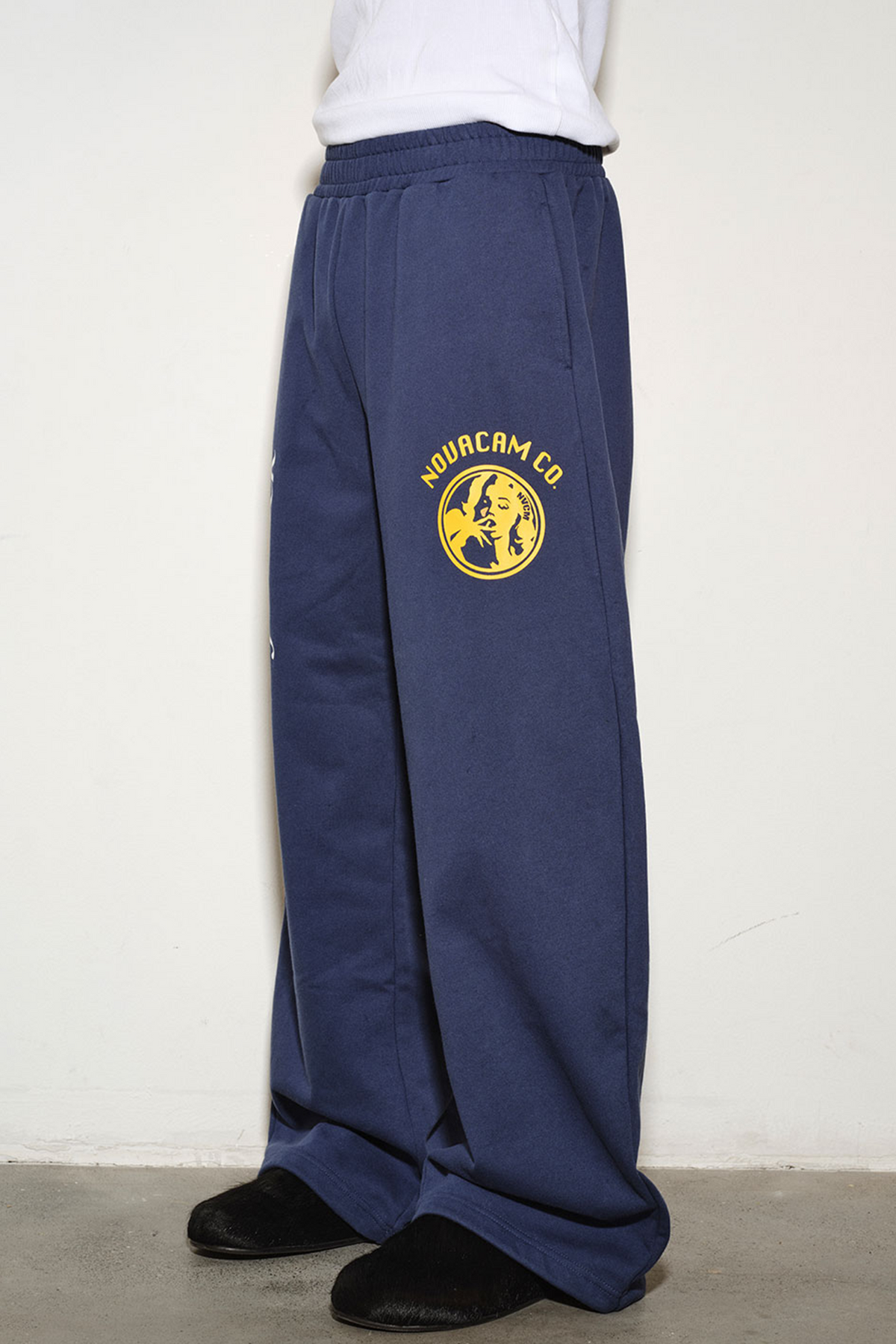 NOVACAM Retro Graphic Sweatpants