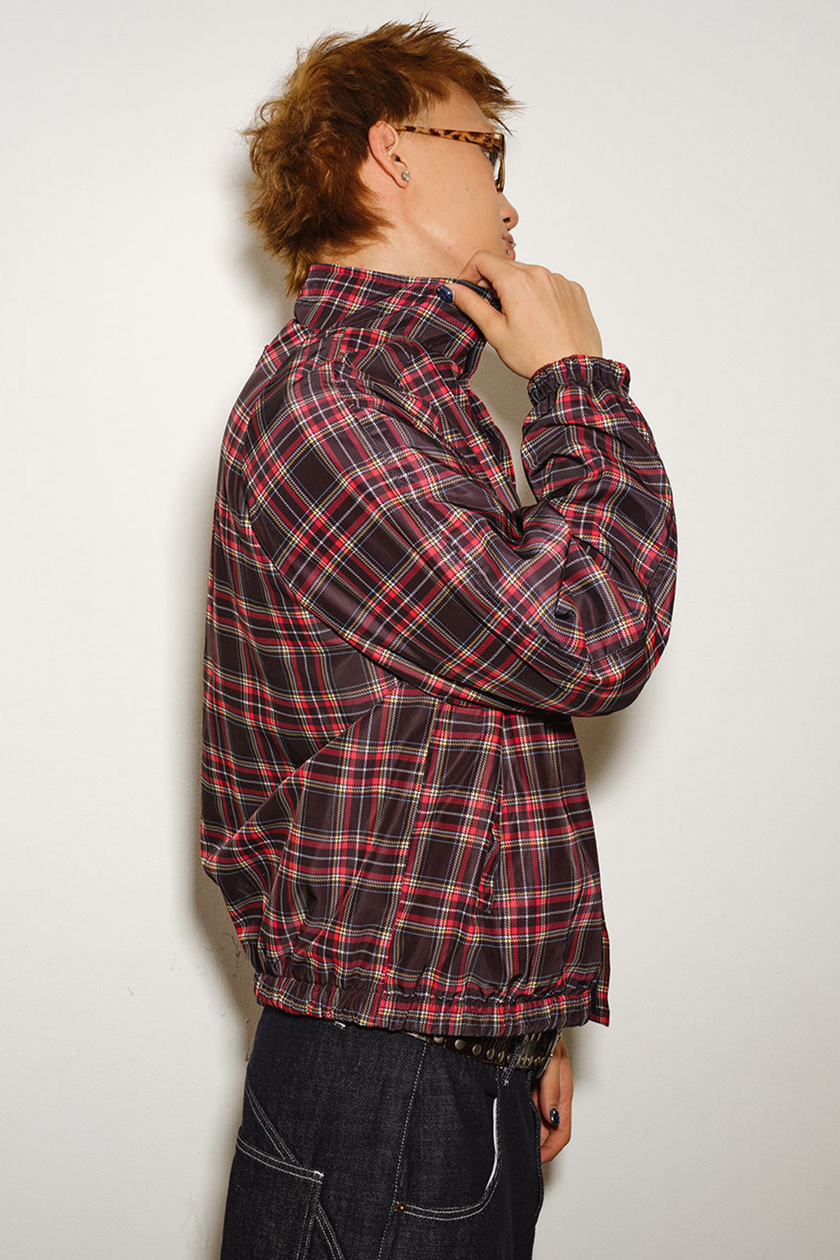 NOVACAM Retro Reversible Plaid Jacket
