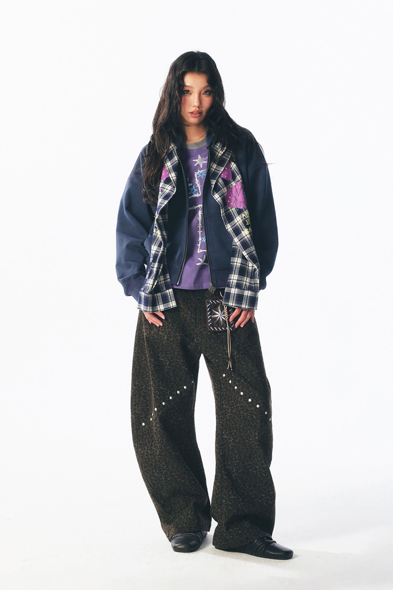 1997 POSTOFFICE Strawberry Graphic Built-In Scarf Zip-Up Hoodie, premium urban and streetwear designers apparel on PROJECTISR.com, 1997 POSTOFFICE