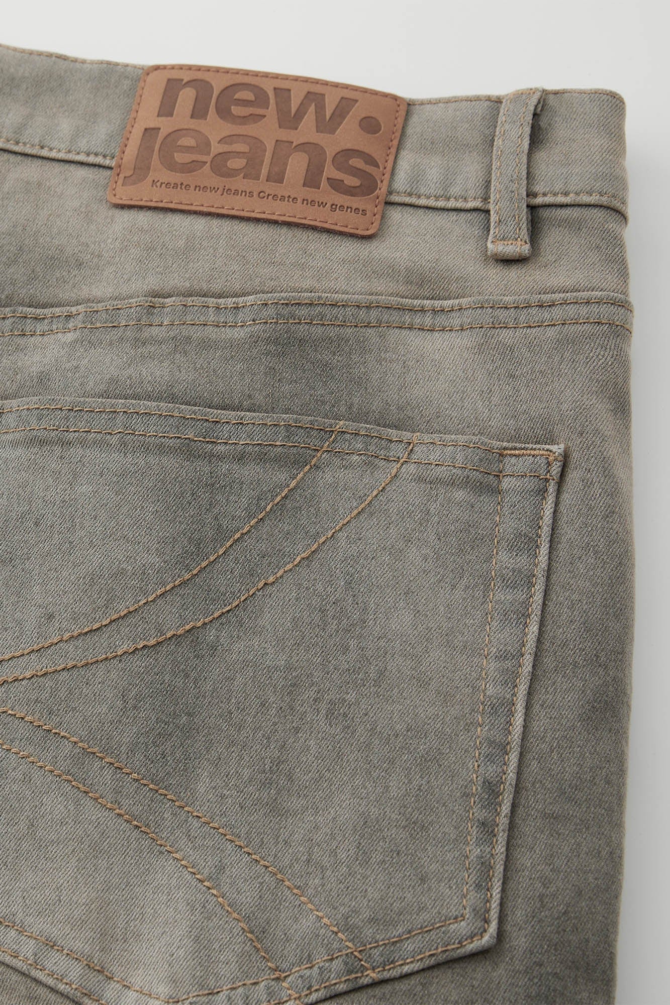 KREATE Classic Washed Straight Jeans