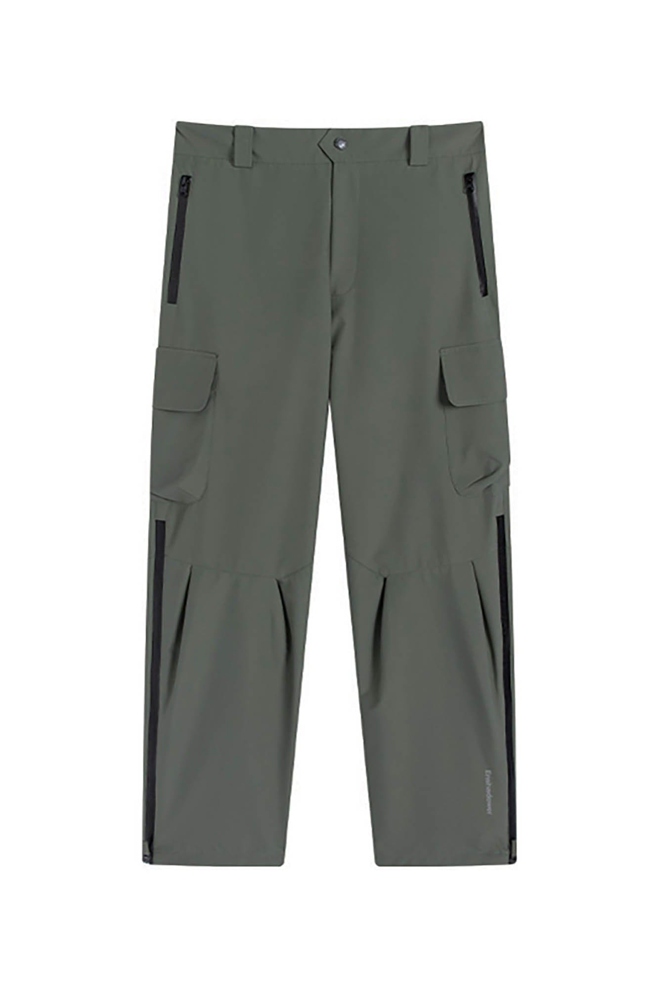 ENSHADOWER Multi-Pocket Waterproof Half-Zip Pants