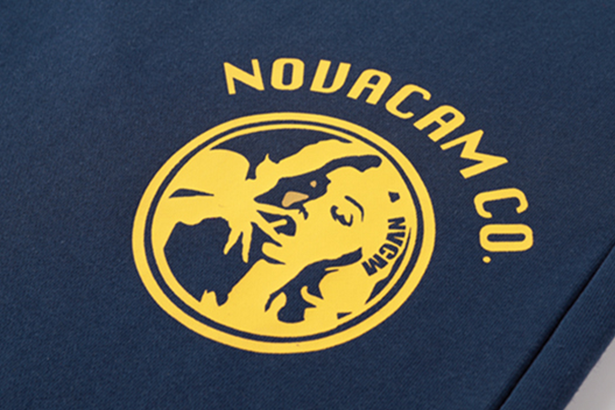 NOVACAM Retro Graphic Sweatpants