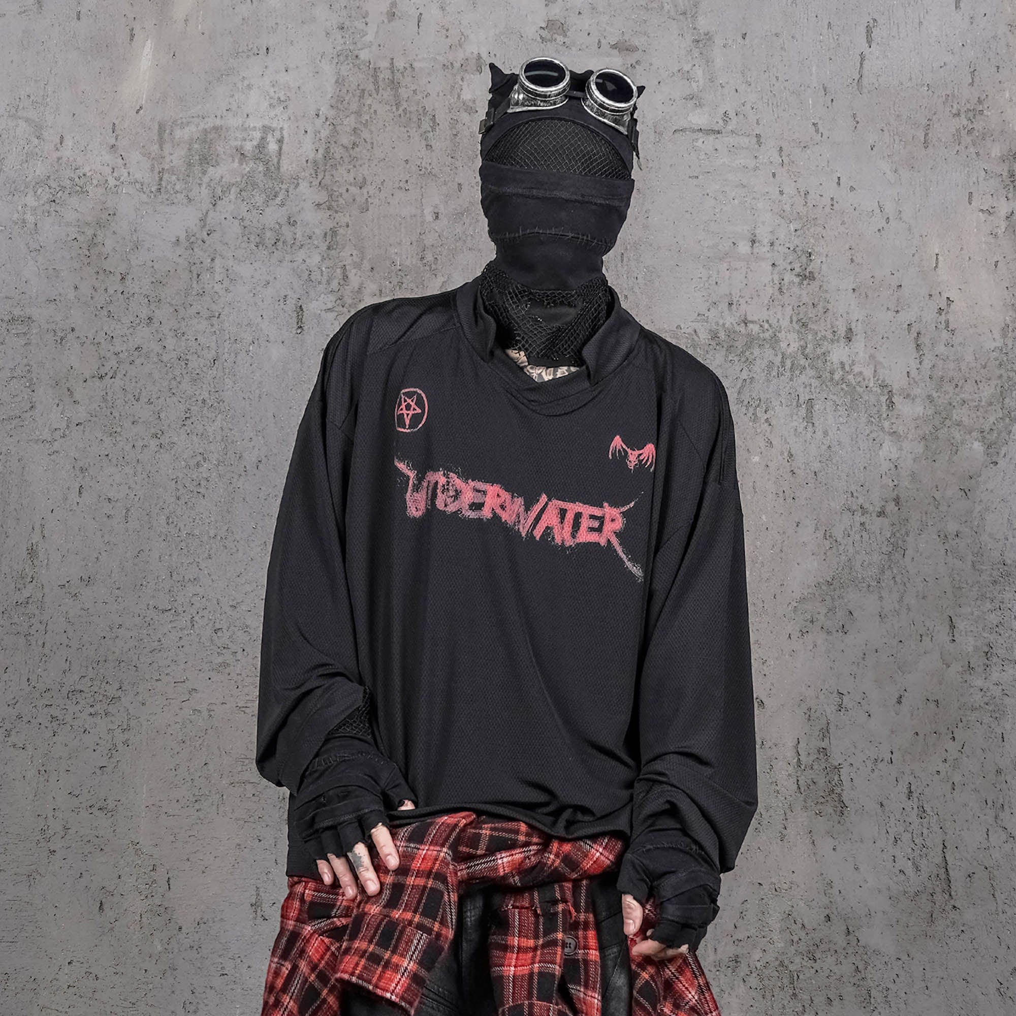 UNDERWATER Demon Squad Mesh Long-Sleeve Jersey