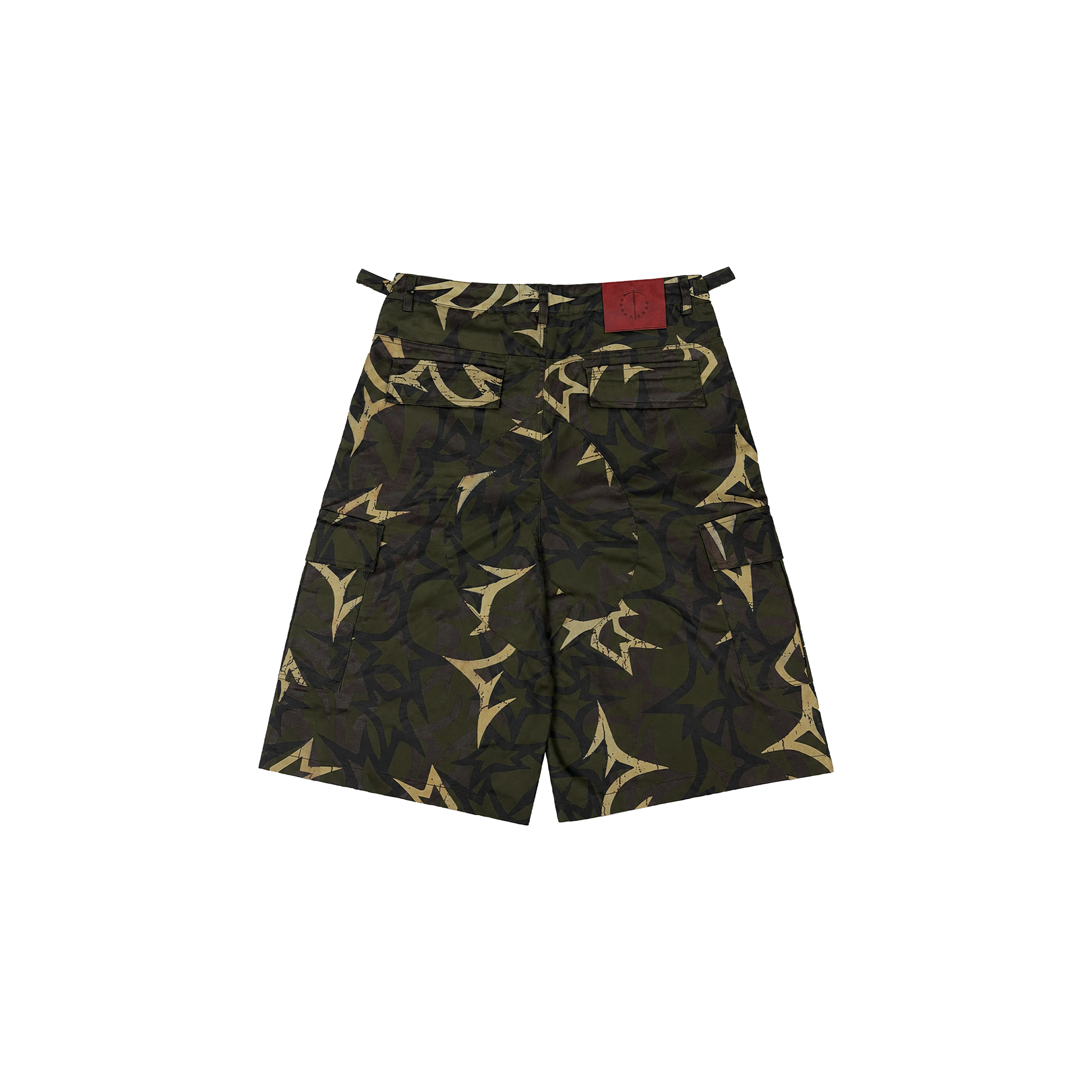 TECNINEGROUP Thorn Star Waxed Camo Shorts