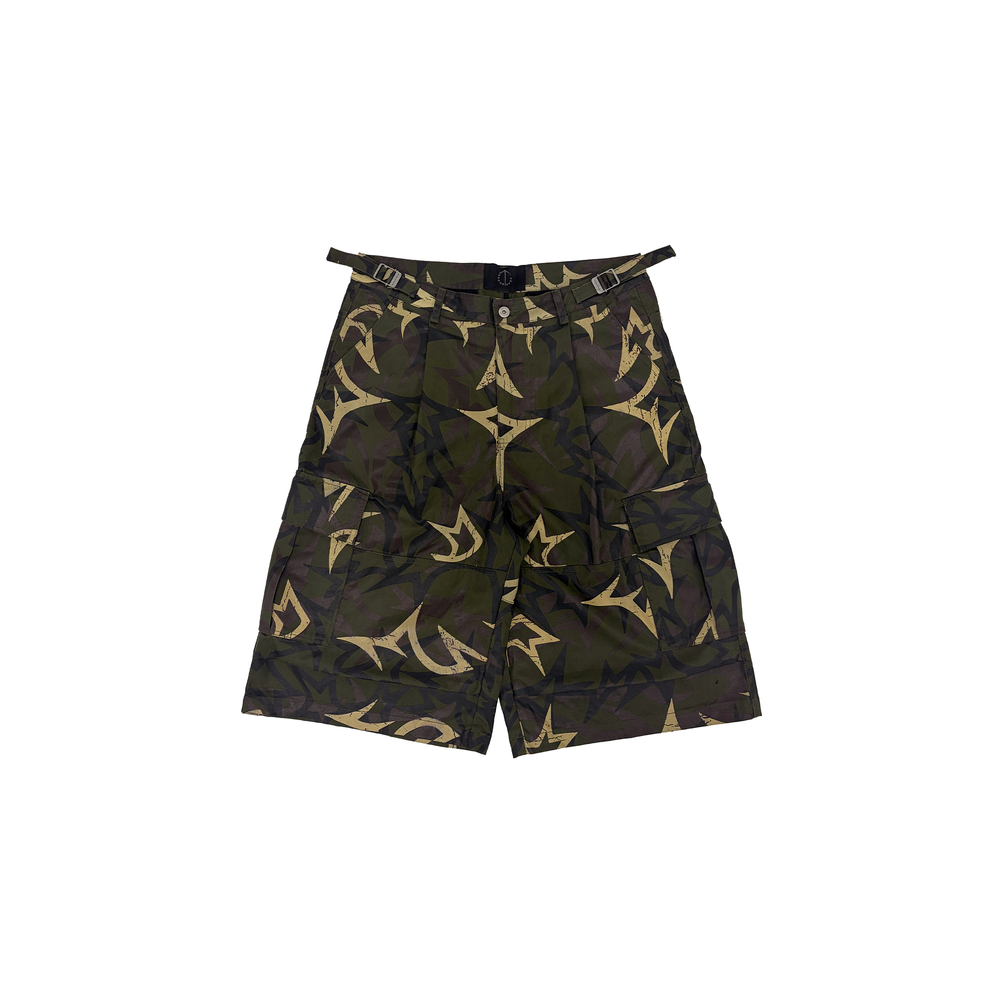 TECNINEGROUP Thorn Star Waxed Camo Shorts