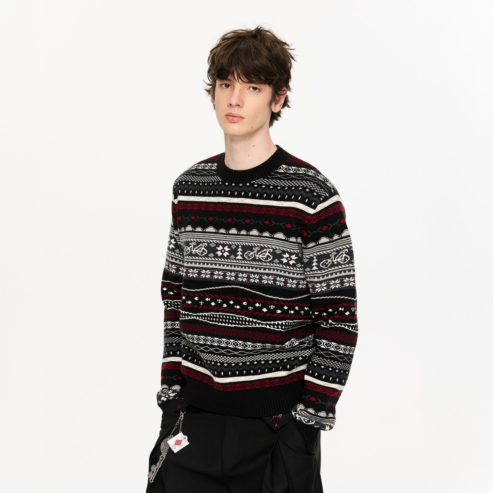 KREATE Classical Fair Isle Sweater, premium urban and streetwear designers apparel on PROJECTISR.com, KREATE