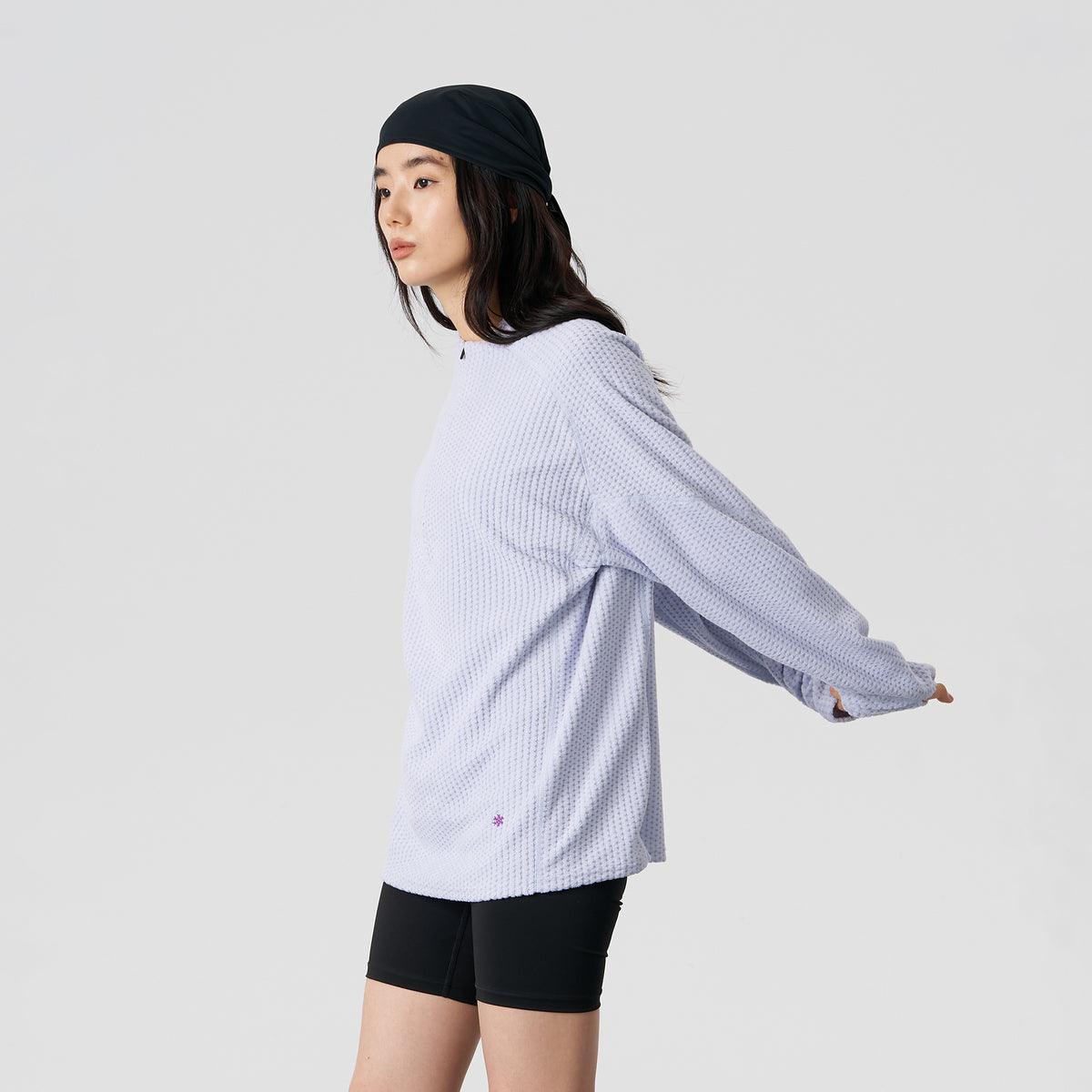 FMACM Diamond Fleece Half-Zip Long-Sleeve Tee