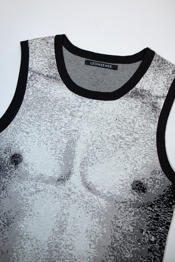 LEONSENSE Naked Tank Top, premium urban and streetwear designers apparel on PROJECTISR.com, LEONSENSE