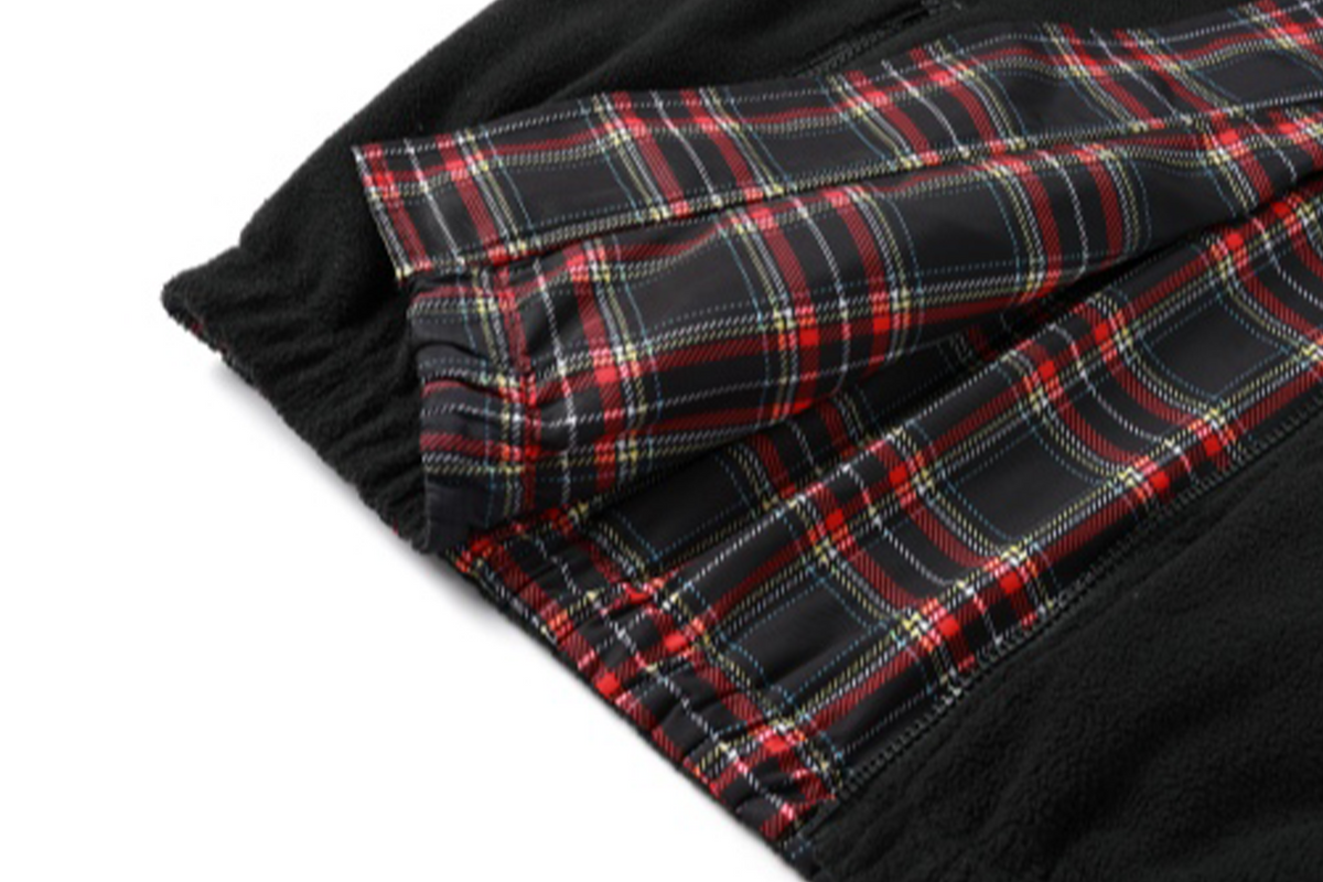 NOVACAM Retro Reversible Plaid Jacket