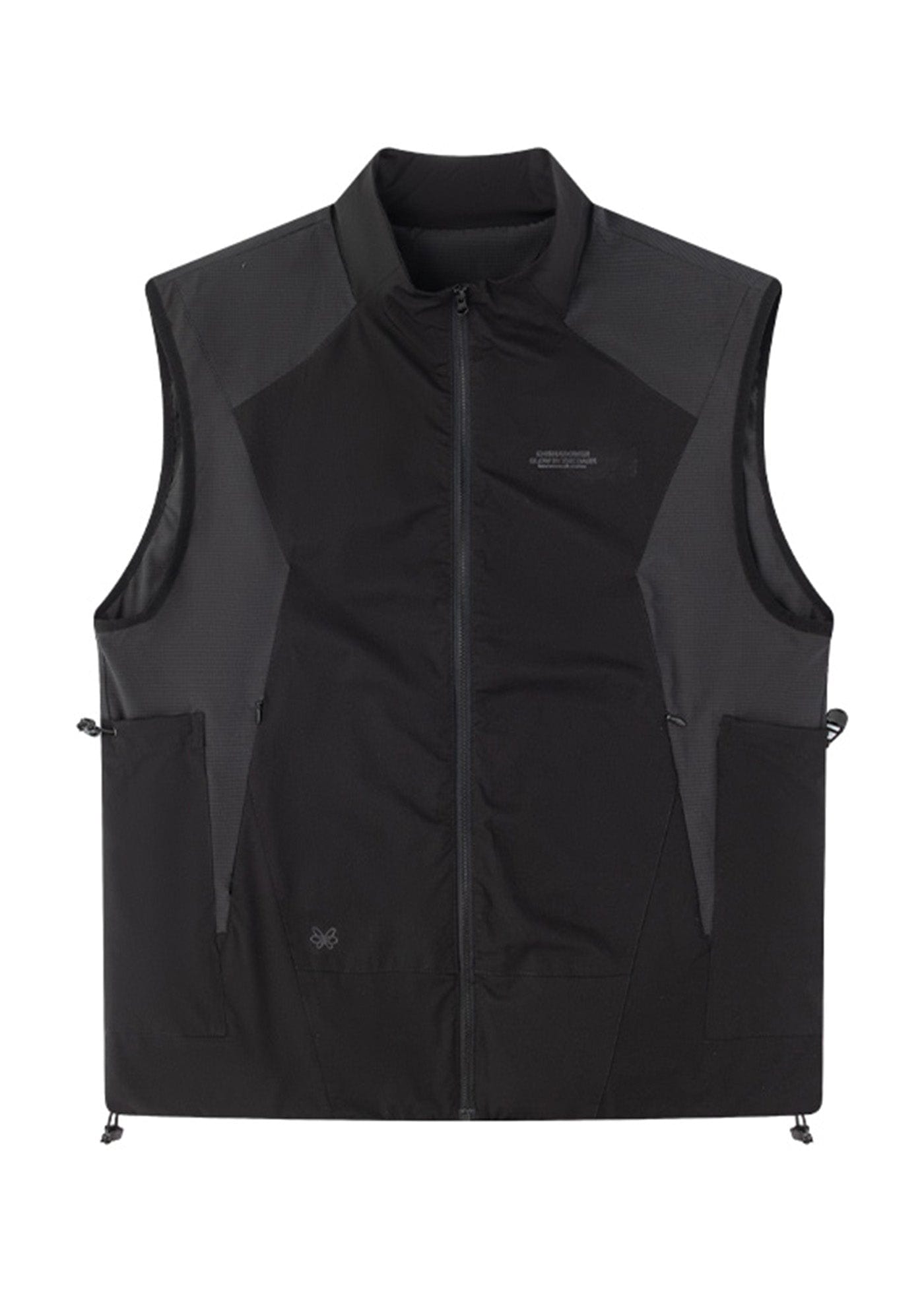 ENSHADOWER Utility Diamond-Spliced Pocket Vest, premium urban and streetwear designers apparel on PROJECTISR.com, ENSHADOWER