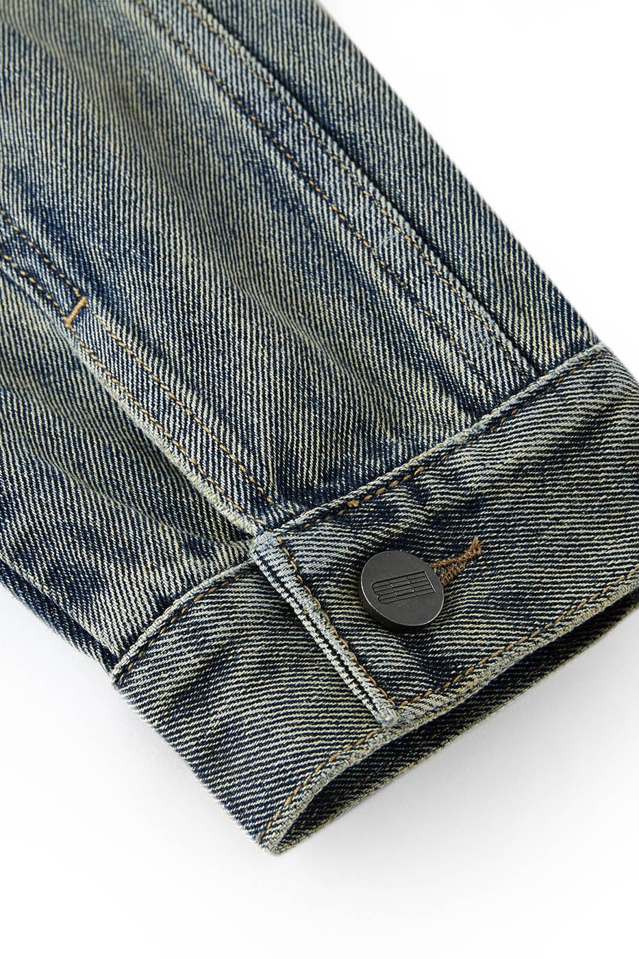 BONELESS Washed Pocket Hooded Denim Jacket, premium urban and streetwear designers apparel on PROJECTISR.com, BONELESS