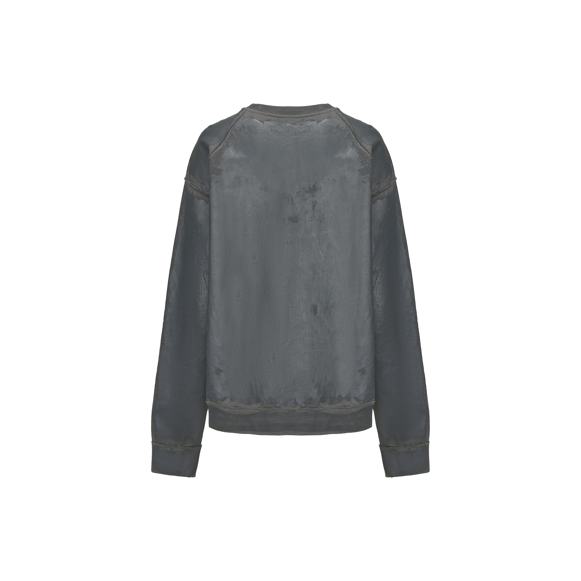VANN VALRENCE Retro Graffiti Oversized Sweatshirt