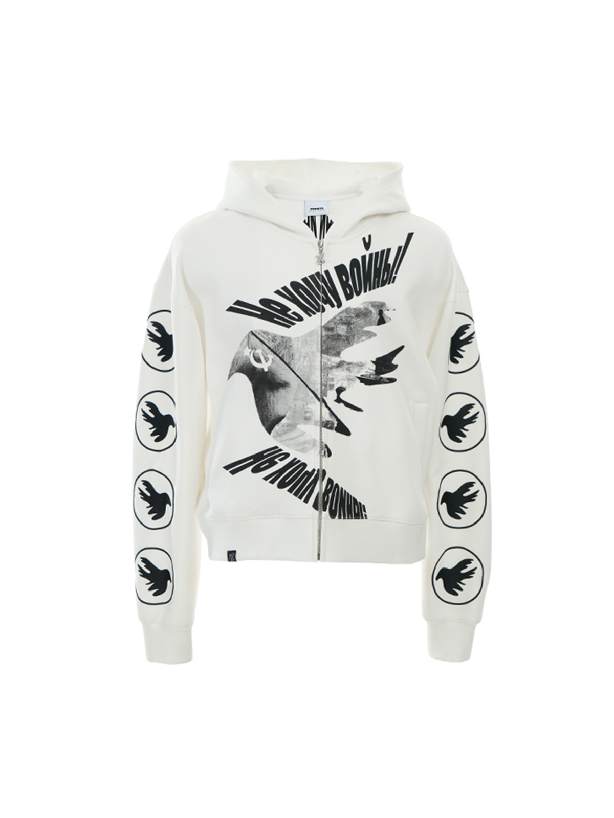 VINKID Full-Sleeve Zip-Up Hoodie Jacket, premium urban and streetwear designers apparel on PROJECTISR.com, VINKID