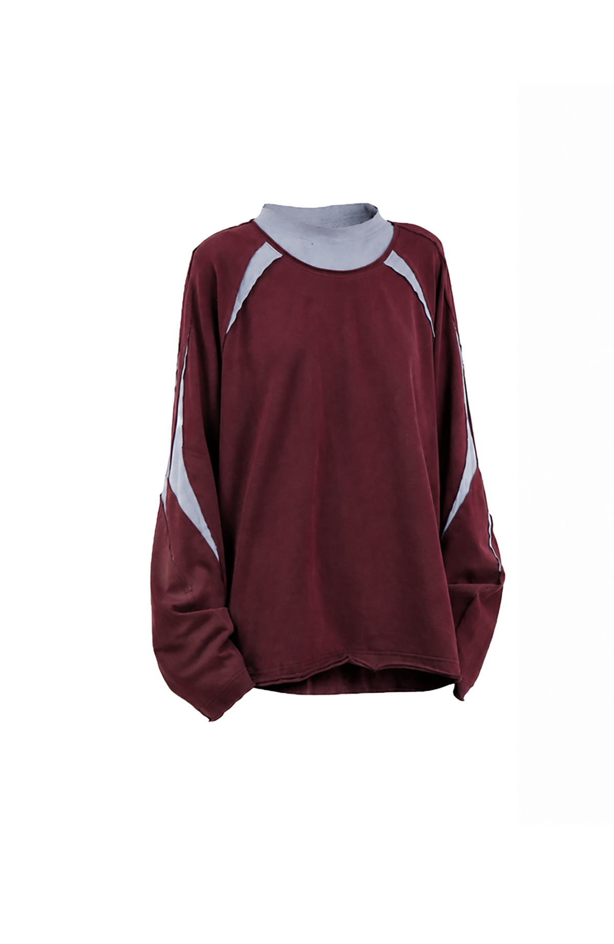 RELABEL Deconstructed Multi-Collar Long-Sleeve Tee