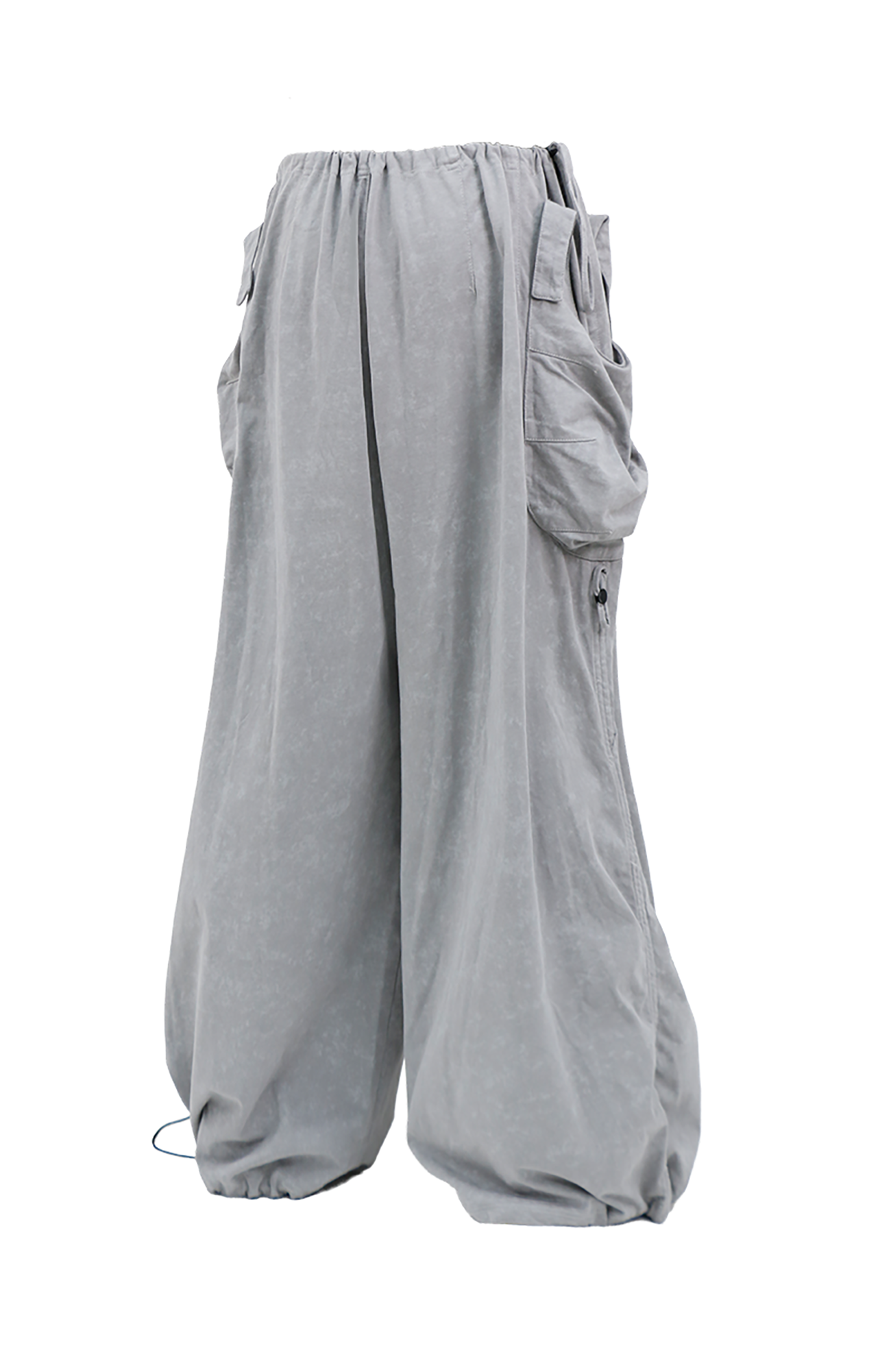 RELABEL Tie-Dye Pleated Adjustable Hem Sweatpants