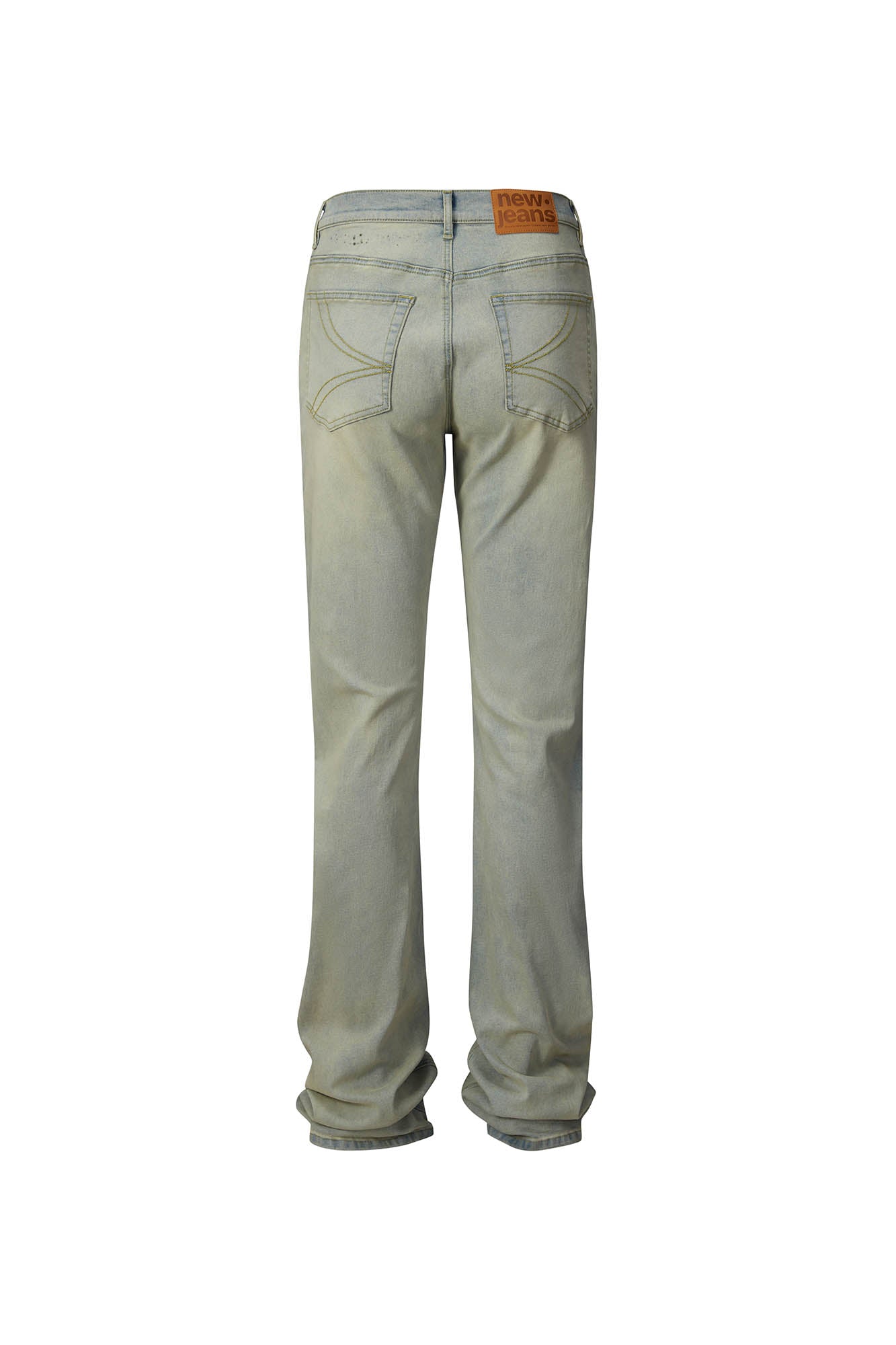 KREATE Classic Washed Straight Jeans