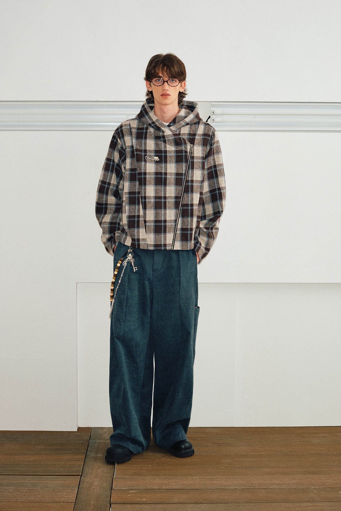 KREATE Pleated Multi-Pocket Baggy Pants