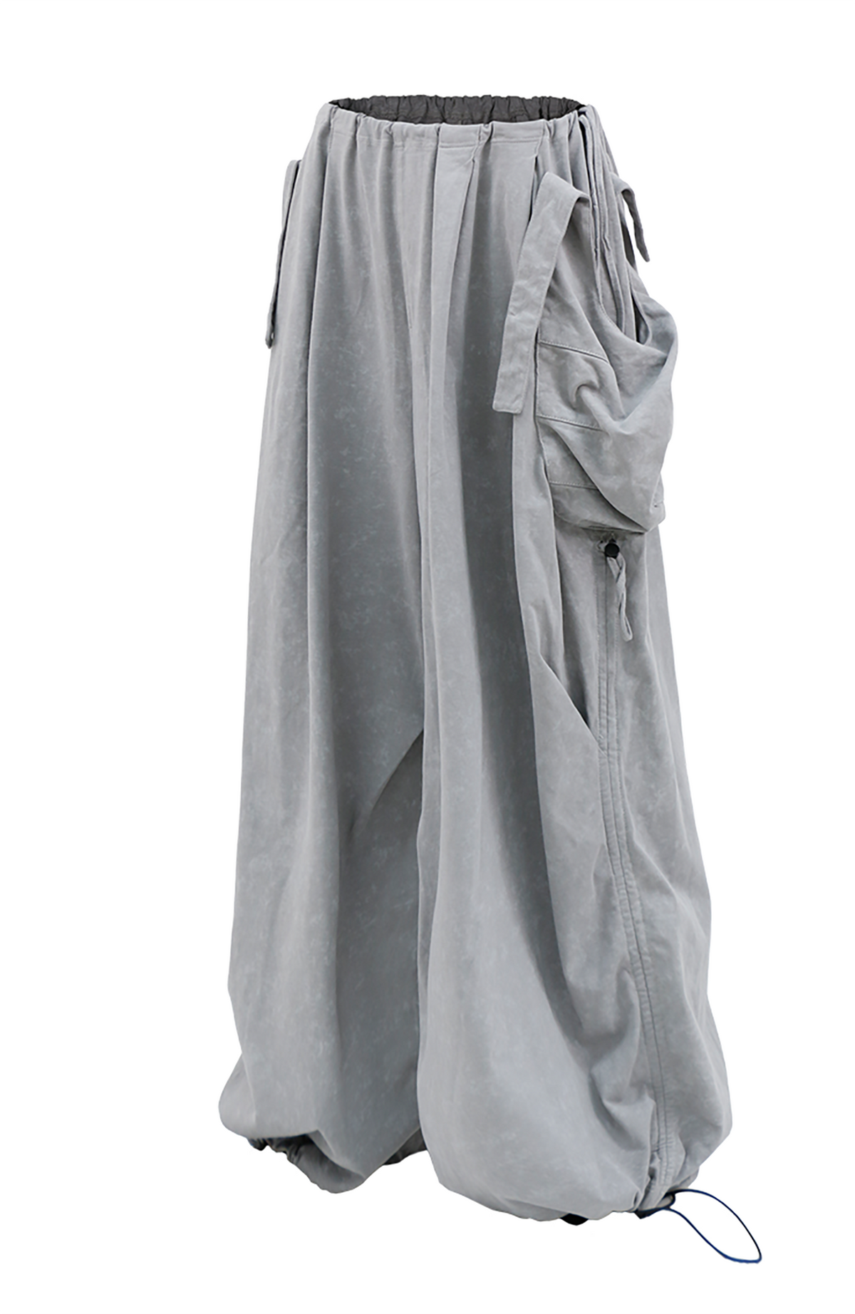 RELABEL Tie-Dye Pleated Adjustable Hem Sweatpants