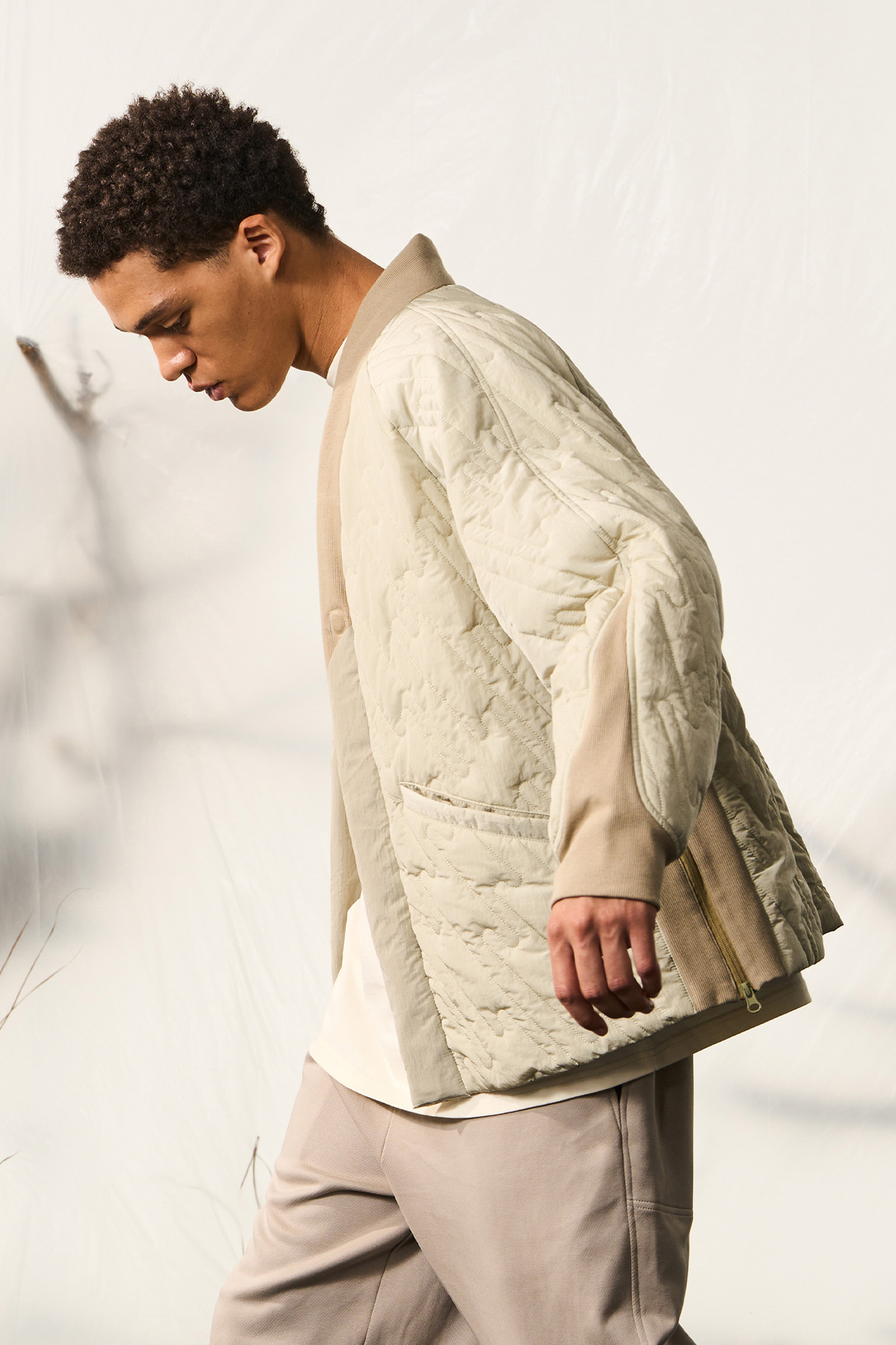 HALCYON Retro Padded Coat, premium urban and streetwear designers apparel on PROJECTISR.com, HALCYON