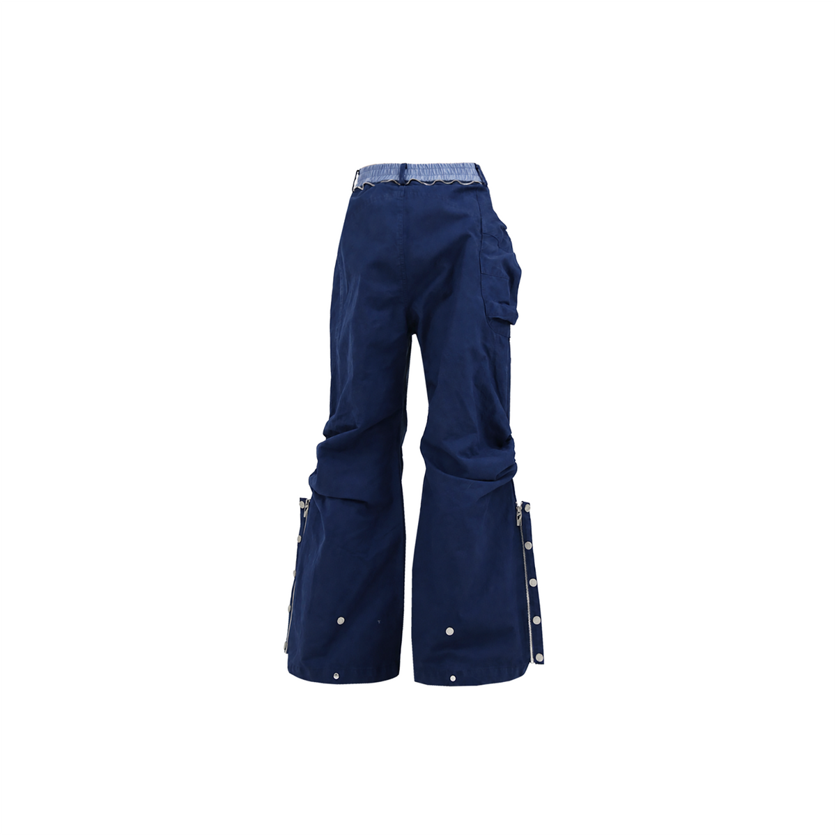 RELABEL Pleated Deconstructed Detachable-Waist Cargo Trousers