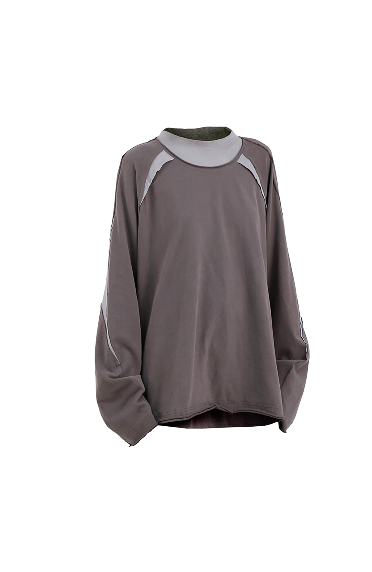RELABEL Deconstructed Multi-Collar Long-Sleeve Tee