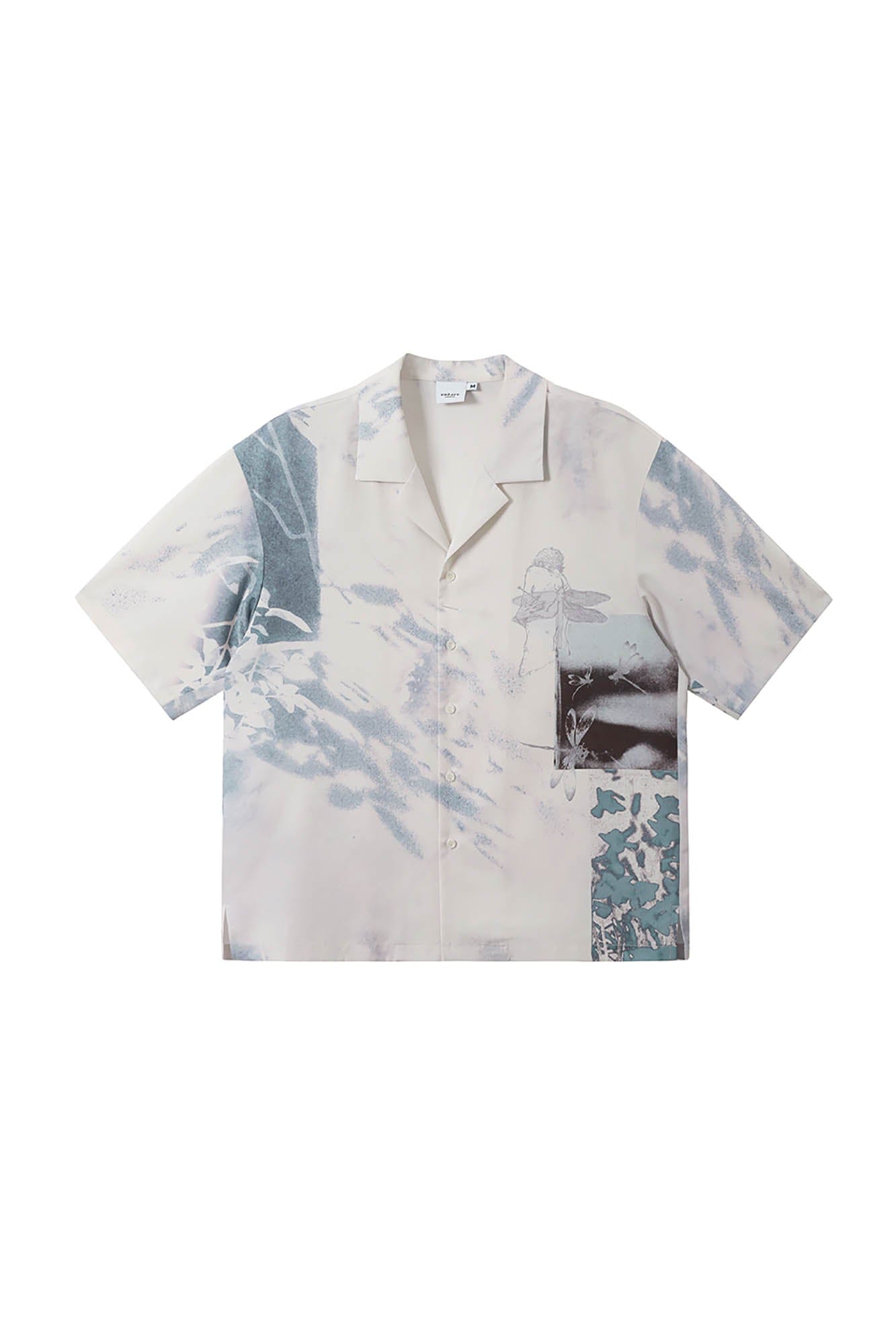 KREATE Garden Silhouette Full Print Cuban Half Shirt, premium urban and streetwear designers apparel on PROJECTISR.com, KREATE