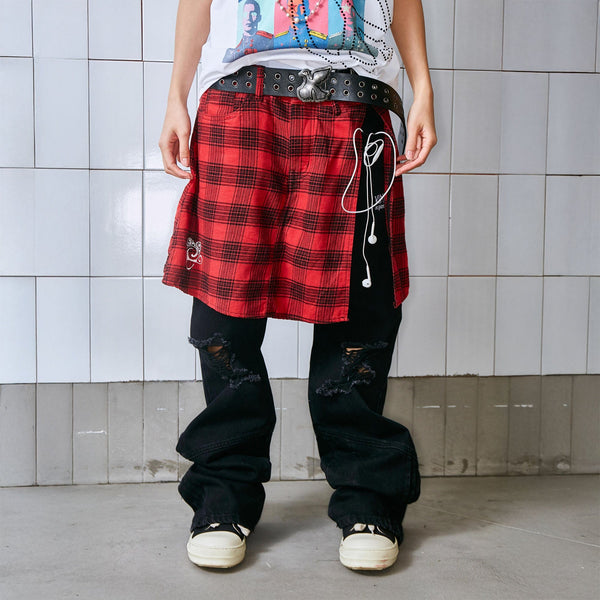 パンツ PRANK PROJECT Triple Cloths Skirt Pants PRANK PROJECT Triple Cloths Skirt Pants