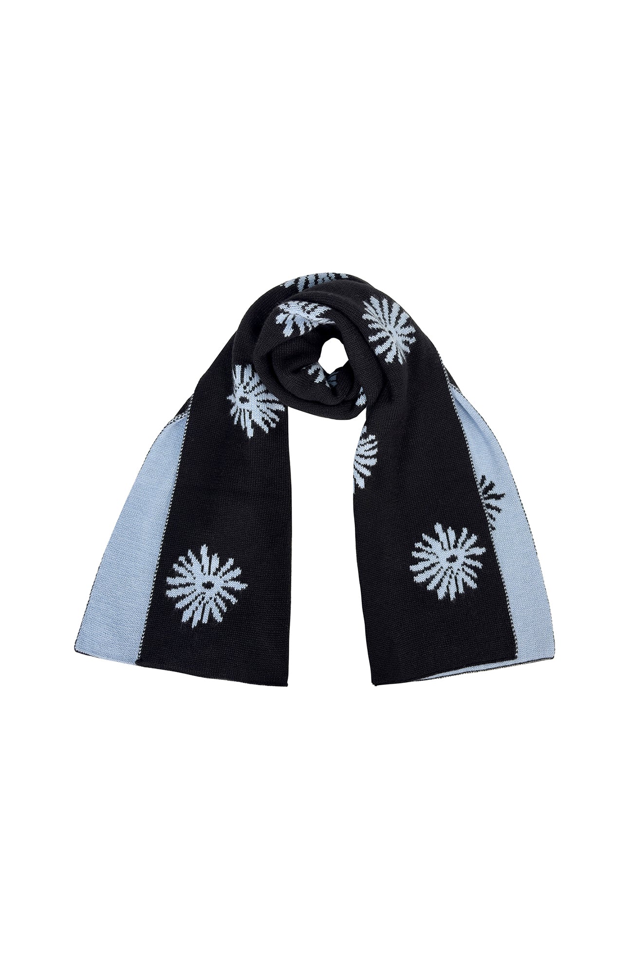 MIICHOUS Snowflake Jacquard Reversible Wool-Blend Scarf, premium urban and streetwear designers apparel on PROJECTISR.com, MIICHOUS