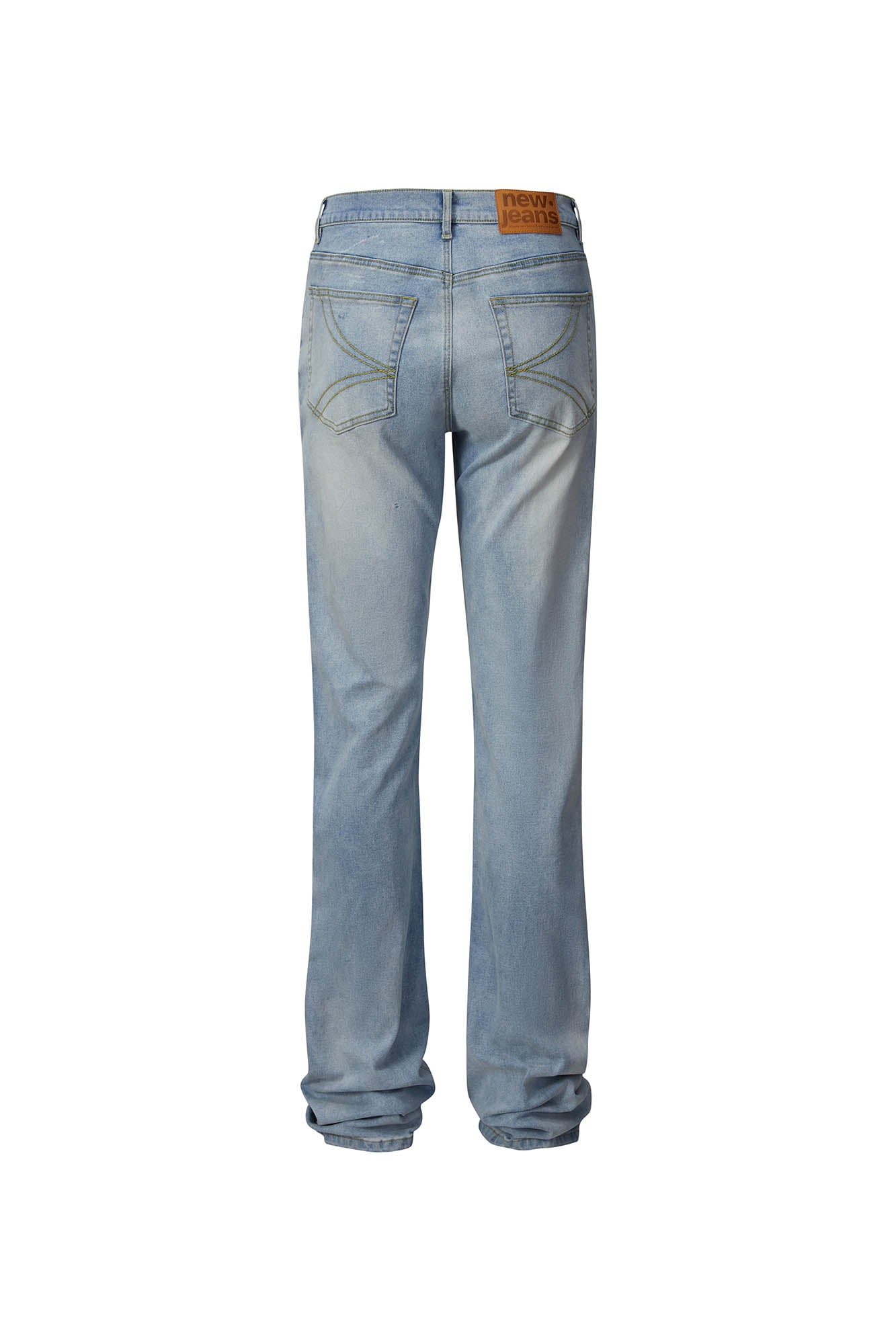 KREATE Classic Washed Straight Jeans