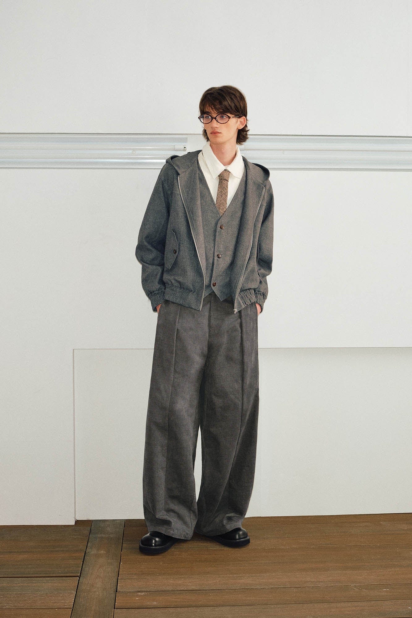 KREATE Pleated Multi-Pocket Baggy Pants