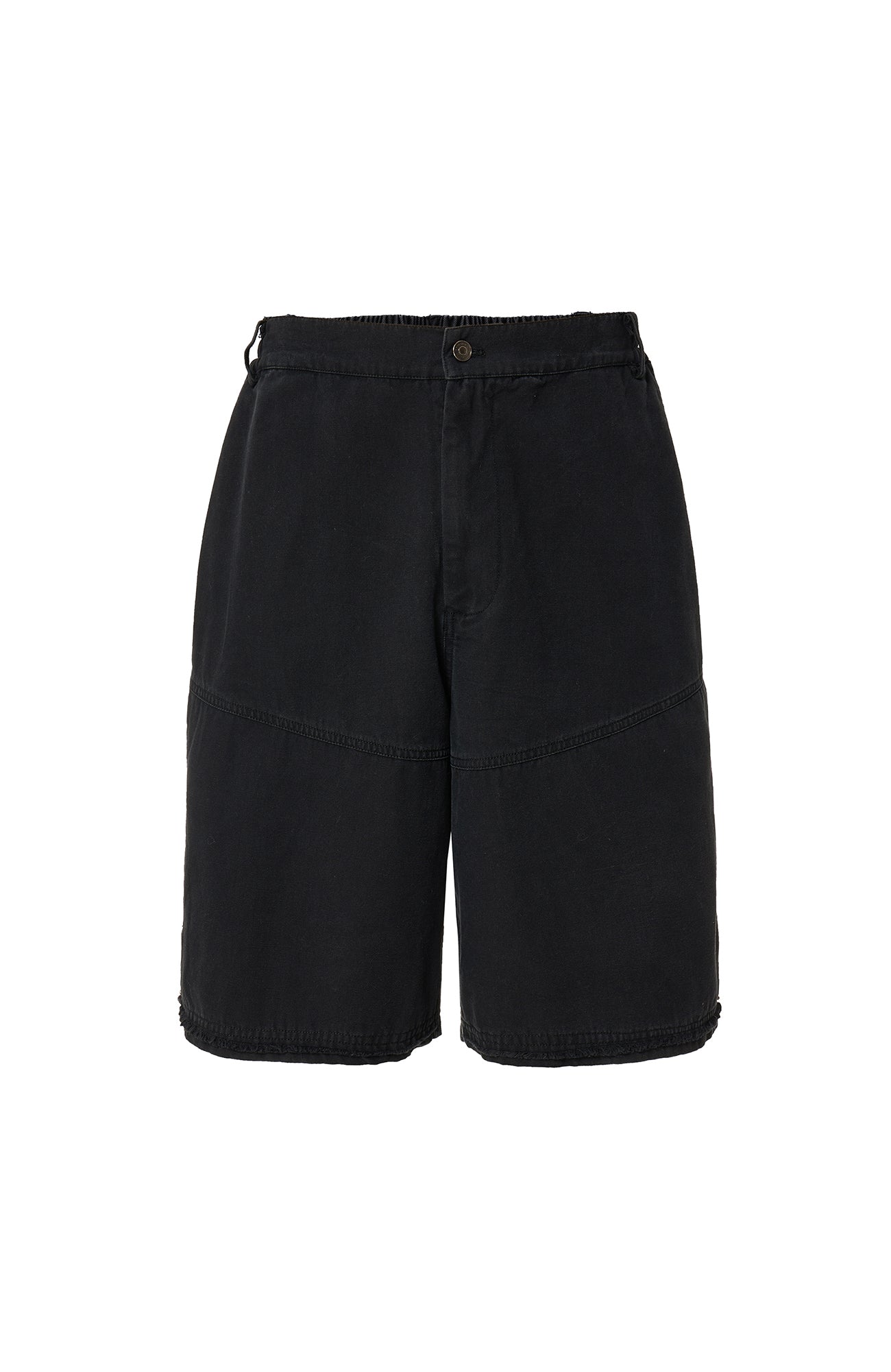 F2CE Raw-Edge Straight-Leg Shorts, premium urban and streetwear designers apparel on PROJECTISR.com, F2CE
