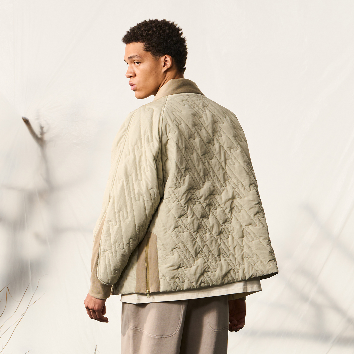 HALCYON Retro Padded Coat, premium urban and streetwear designers apparel on PROJECTISR.com, HALCYON