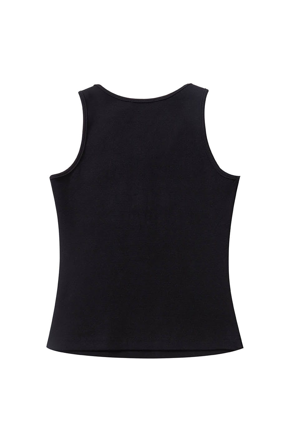 FACEONLAB Essential LOGO Ribbed Tank Top