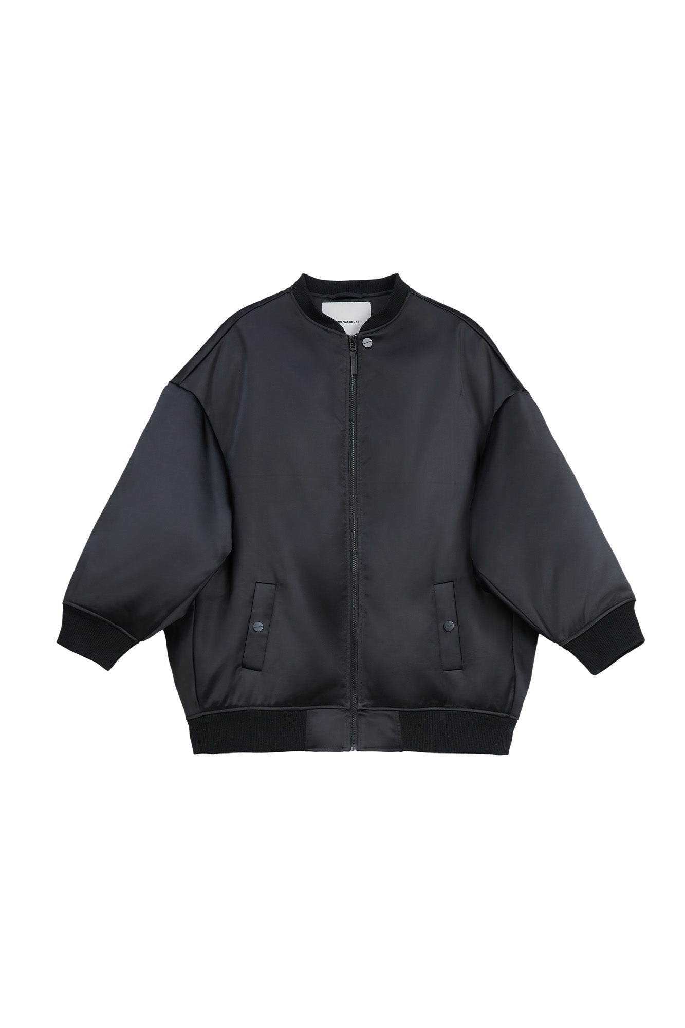 VANN VALRENCE Satin Oversized Down Bomber