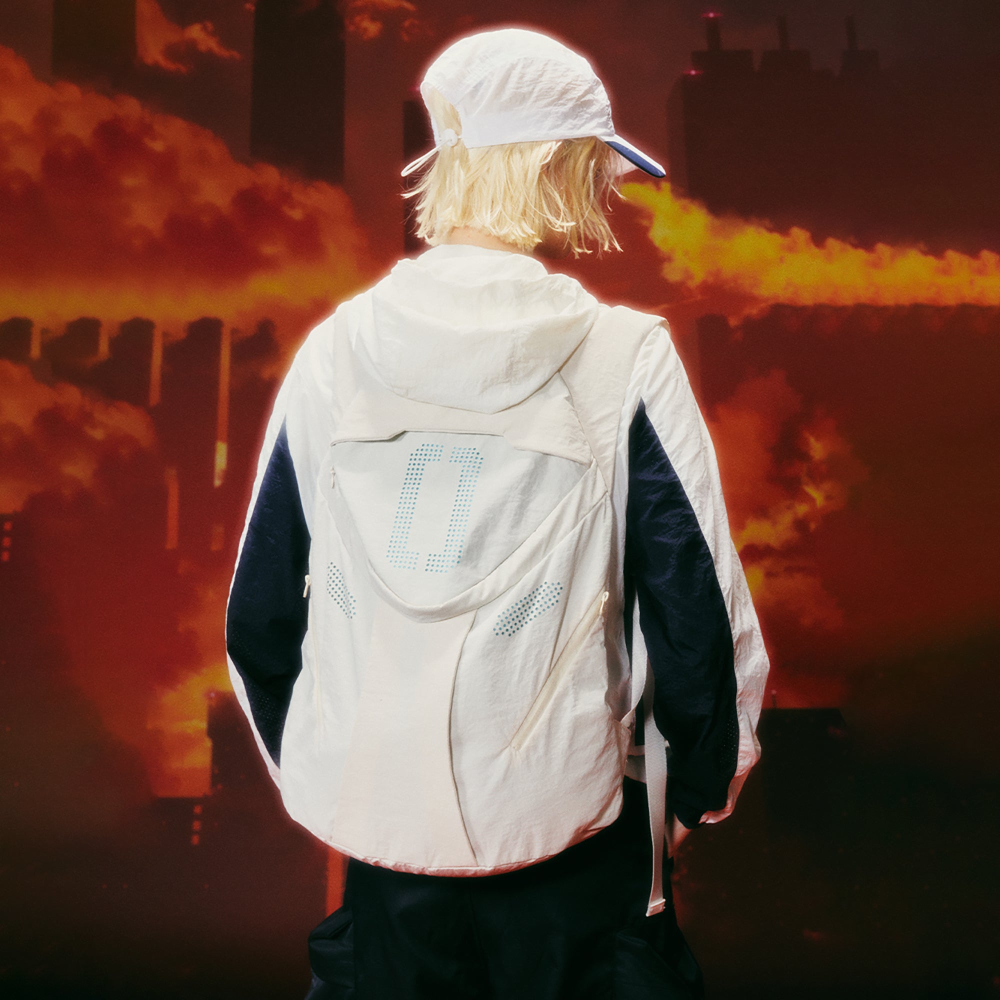 DONSMOKE x EVA Number Mesh Lightweight Backpack
