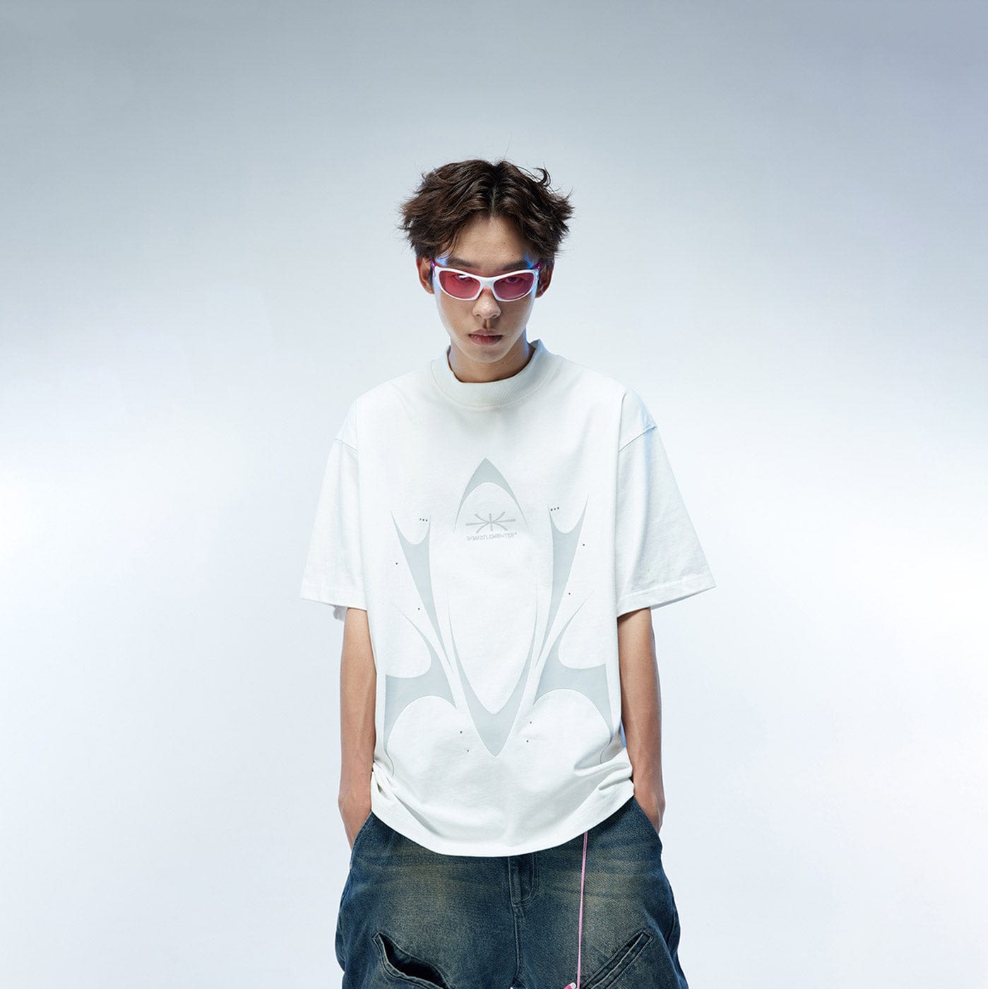 WHISTLEHUNTER Diamond Trimmed T-Shirt, premium urban and streetwear designers apparel on PROJECTISR.com, WHISTLEHUNTER