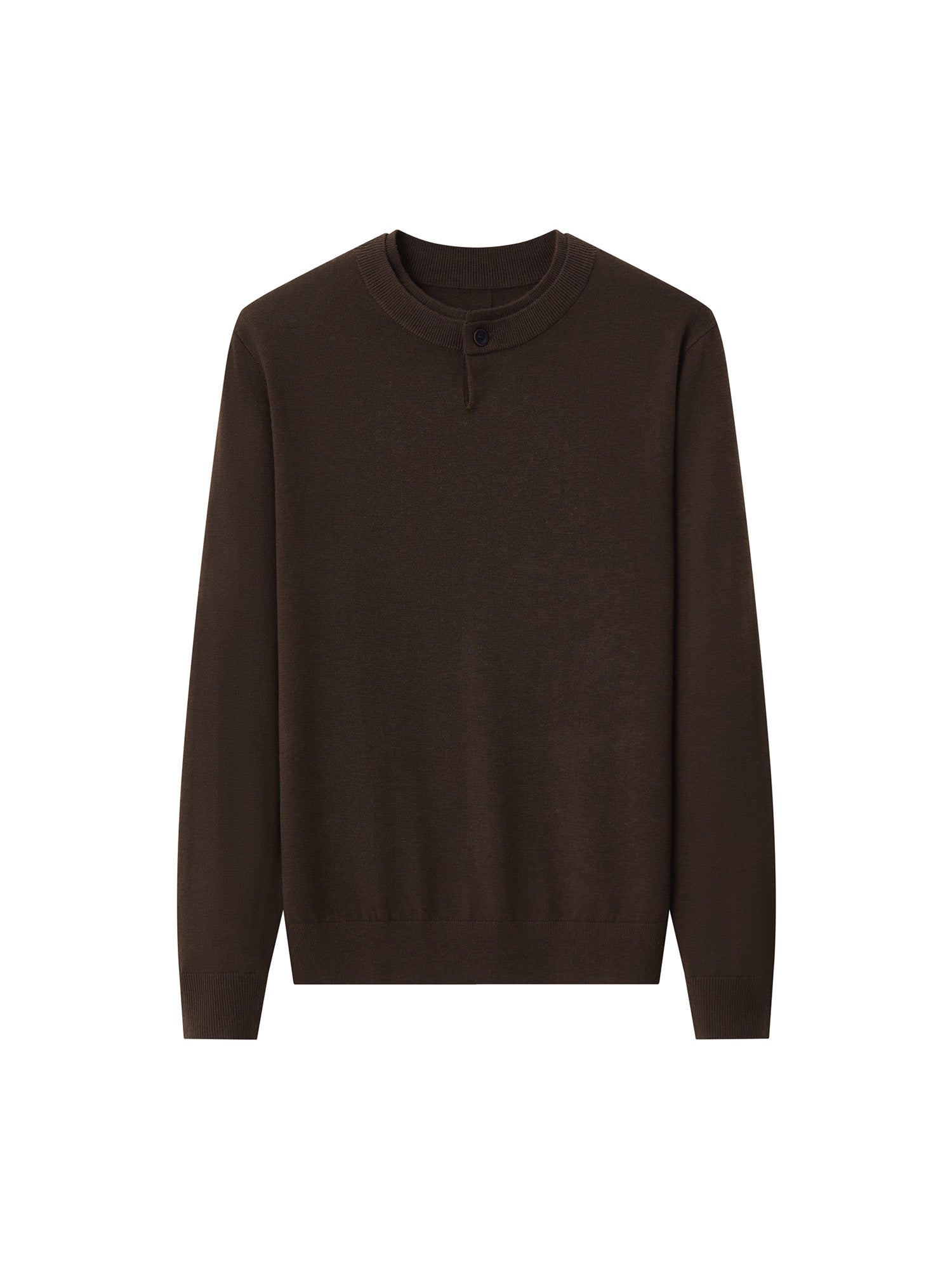 OPICLOTH Essential Layered Collar Sweater
