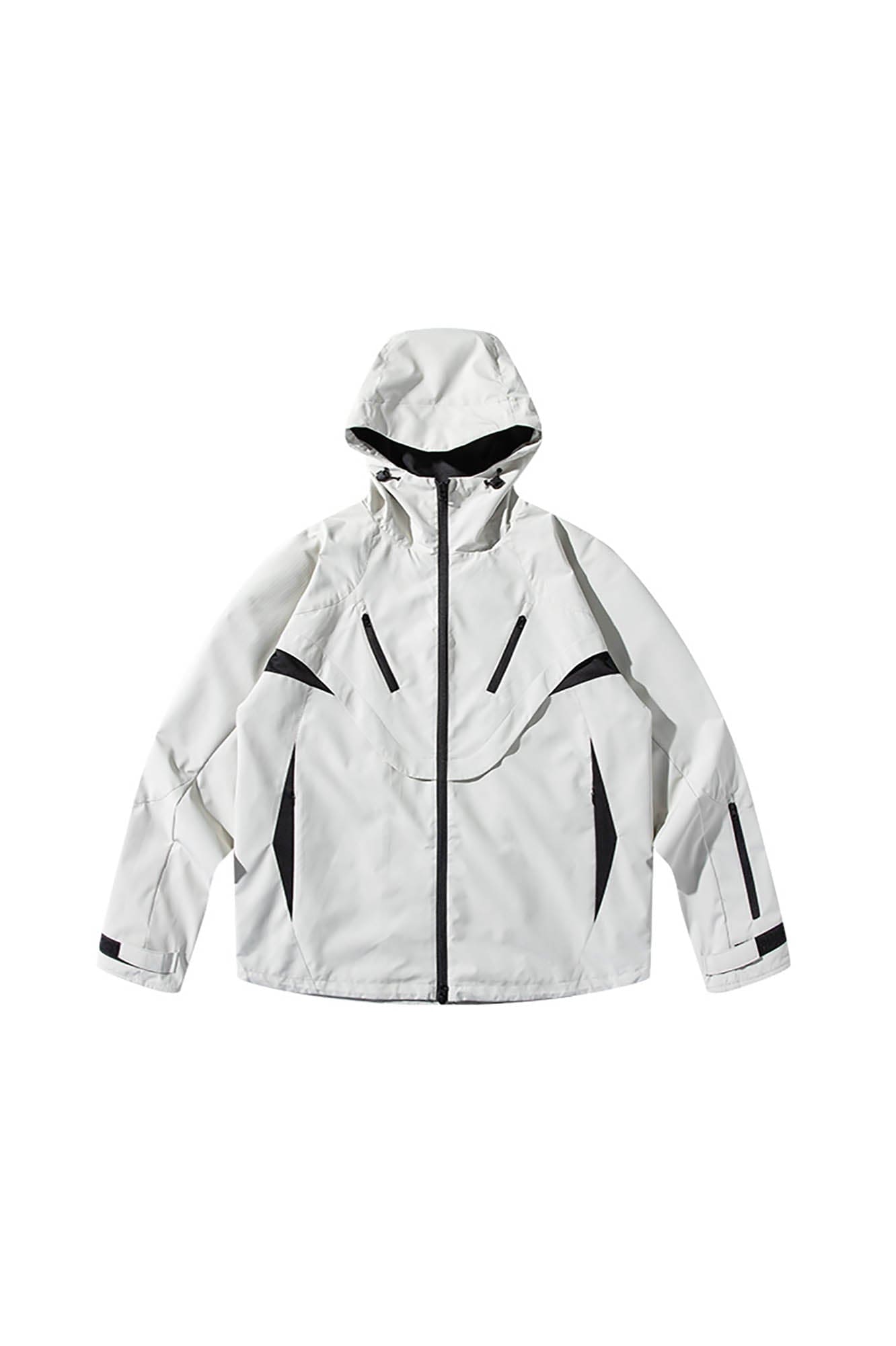 ENSHADOWER Dotted Spliced Mesh Windbreaker