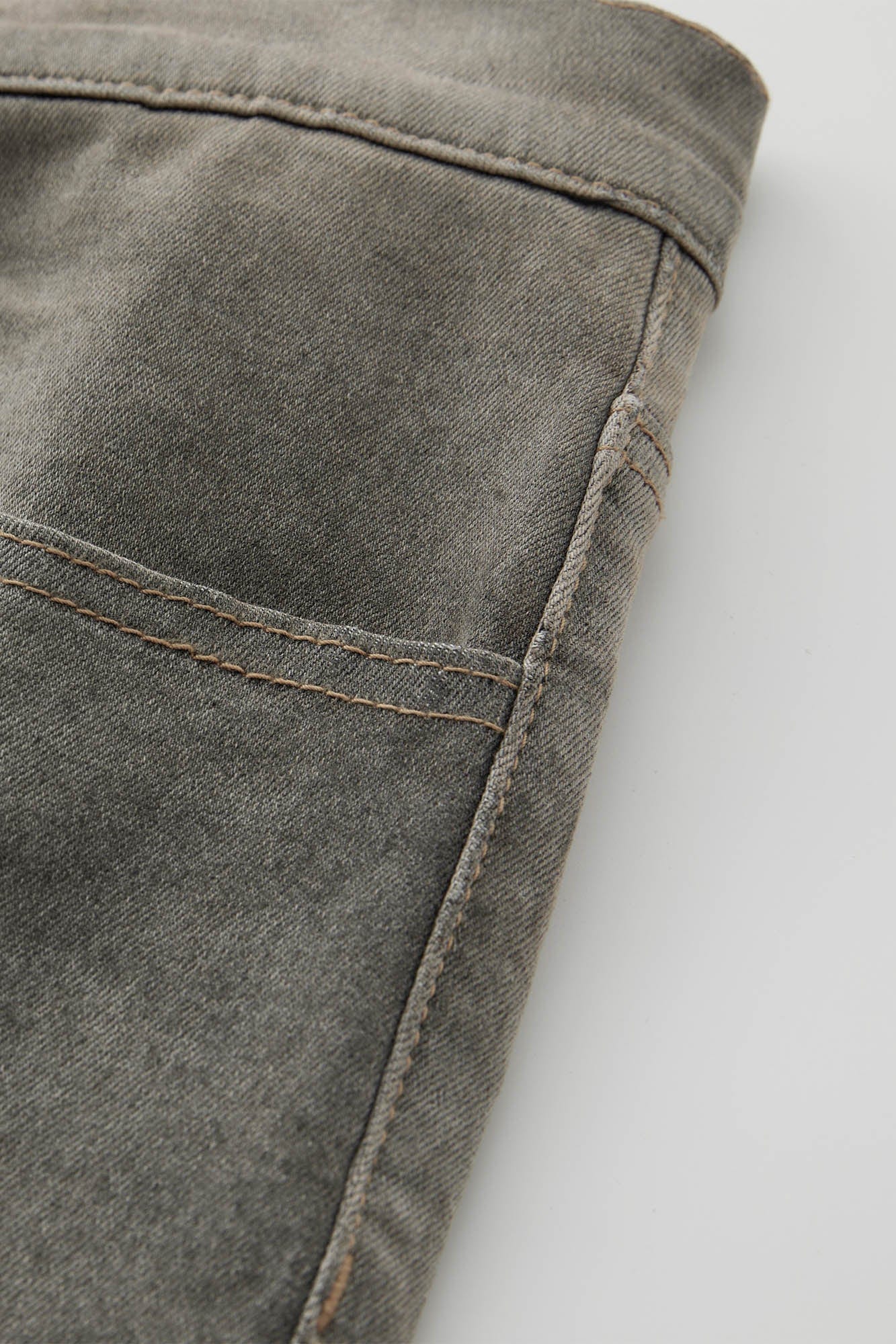 KREATE Classic Washed Straight Jeans