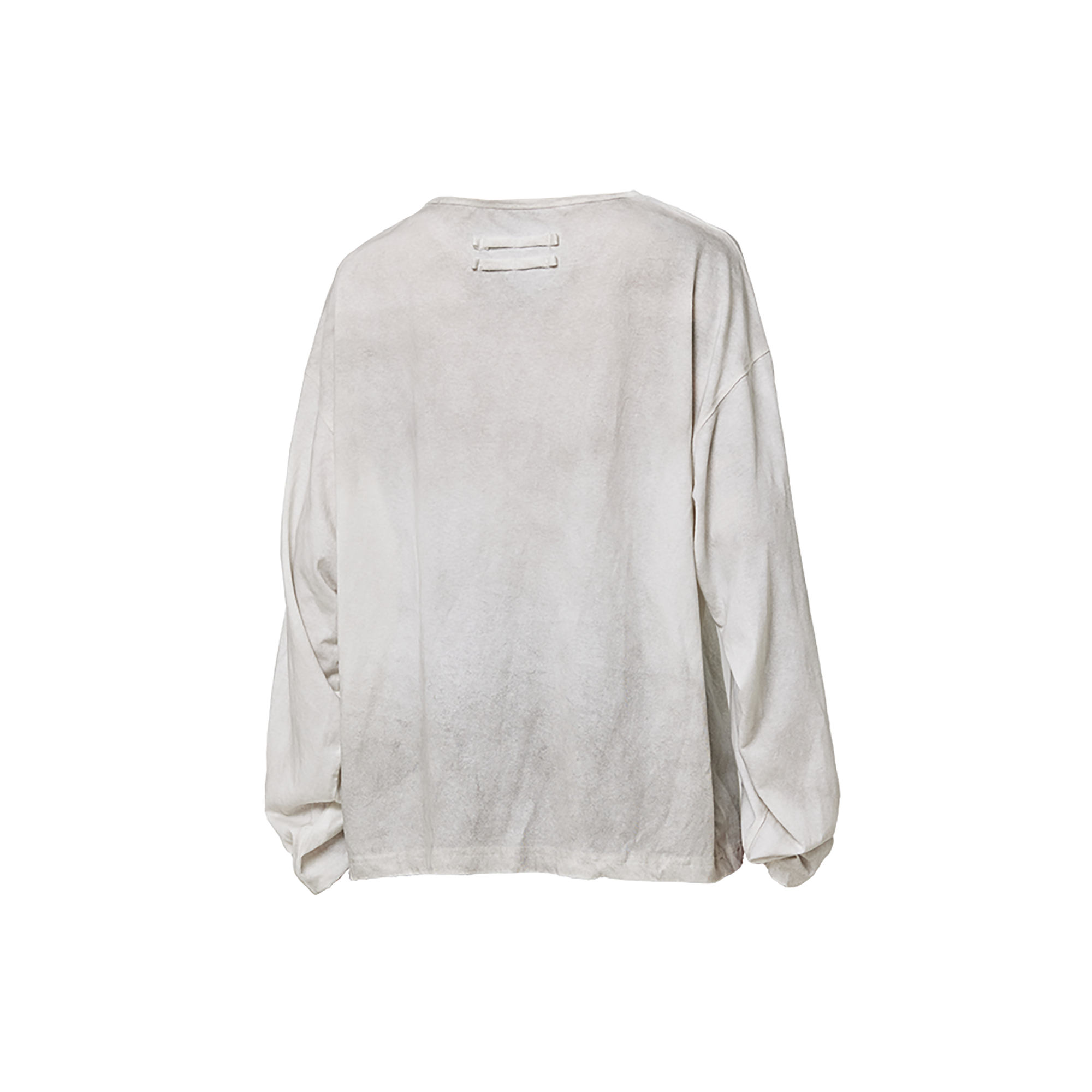 RELABEL Distressed Graphic Long-Sleeve Tee