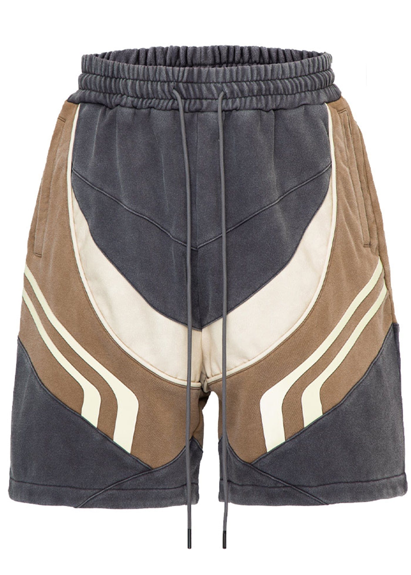 F2CE Deconstructed Multi-Paneled Shorts, premium urban and streetwear designers apparel on PROJECTISR.com, F2CE