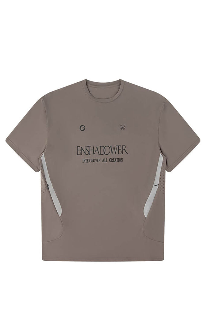 ENSHADOWER Hidden Pockets Spliced Quick-Dry T-Shirt, premium urban and streetwear designers apparel on PROJECTISR.com, ENSHADOWER
