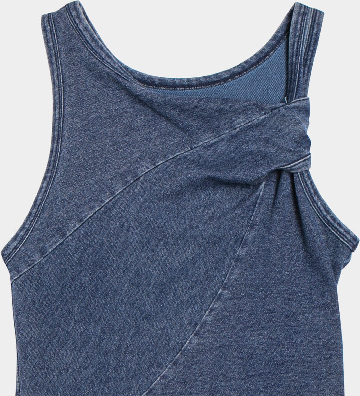 LEONSENSE Deconstructed Asymmetrical Tank Top