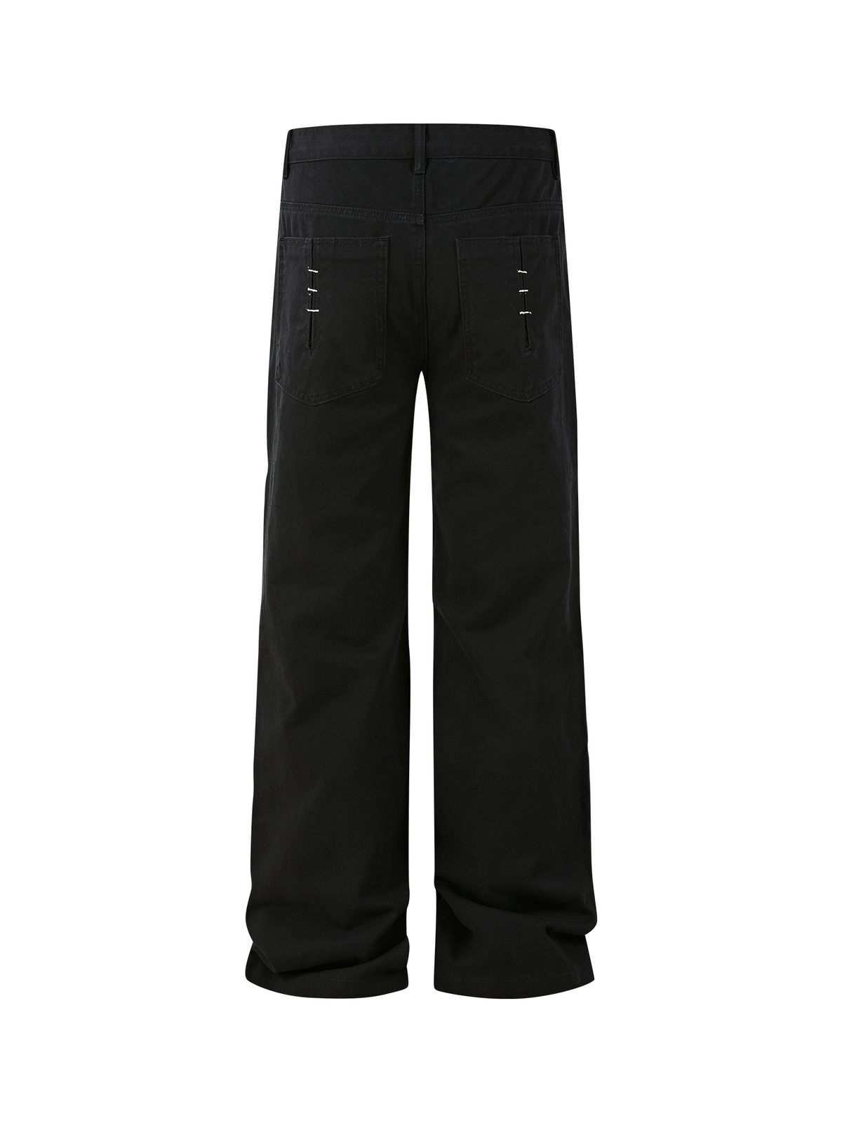 KREATE Pleated Washed Jeans