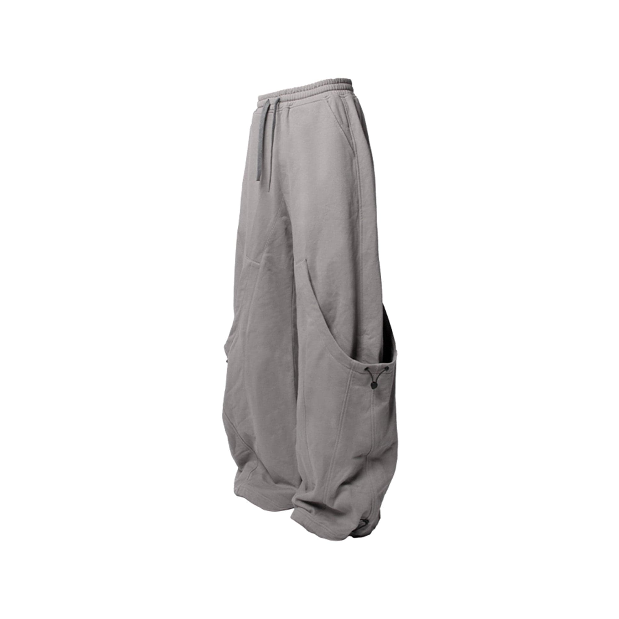 RELABEL Double-Layered Baggy Pants