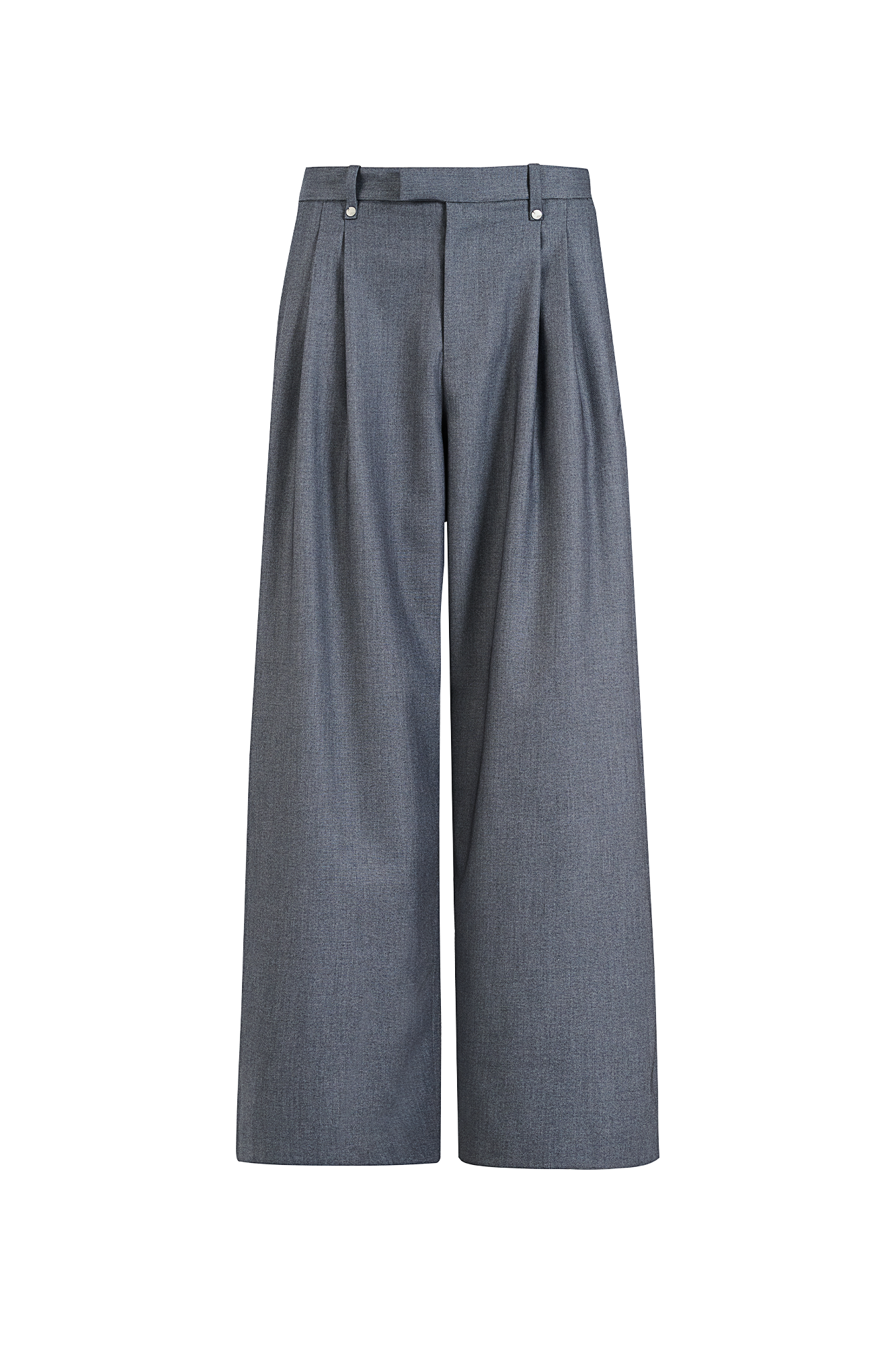 455EMBLE Pleated Wide-Leg Trousers