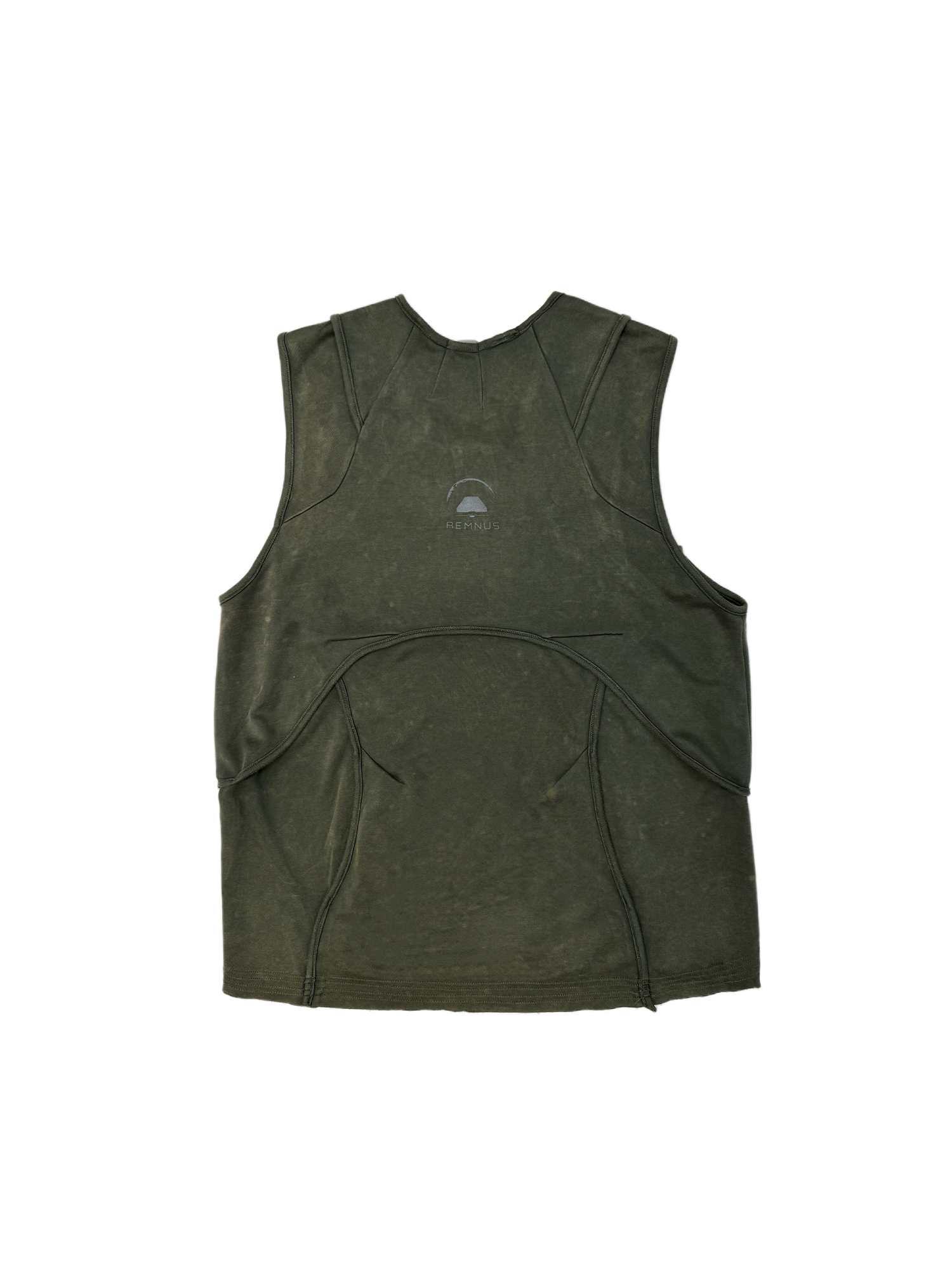 STEAM Deconstructed Spliced Washed Vest