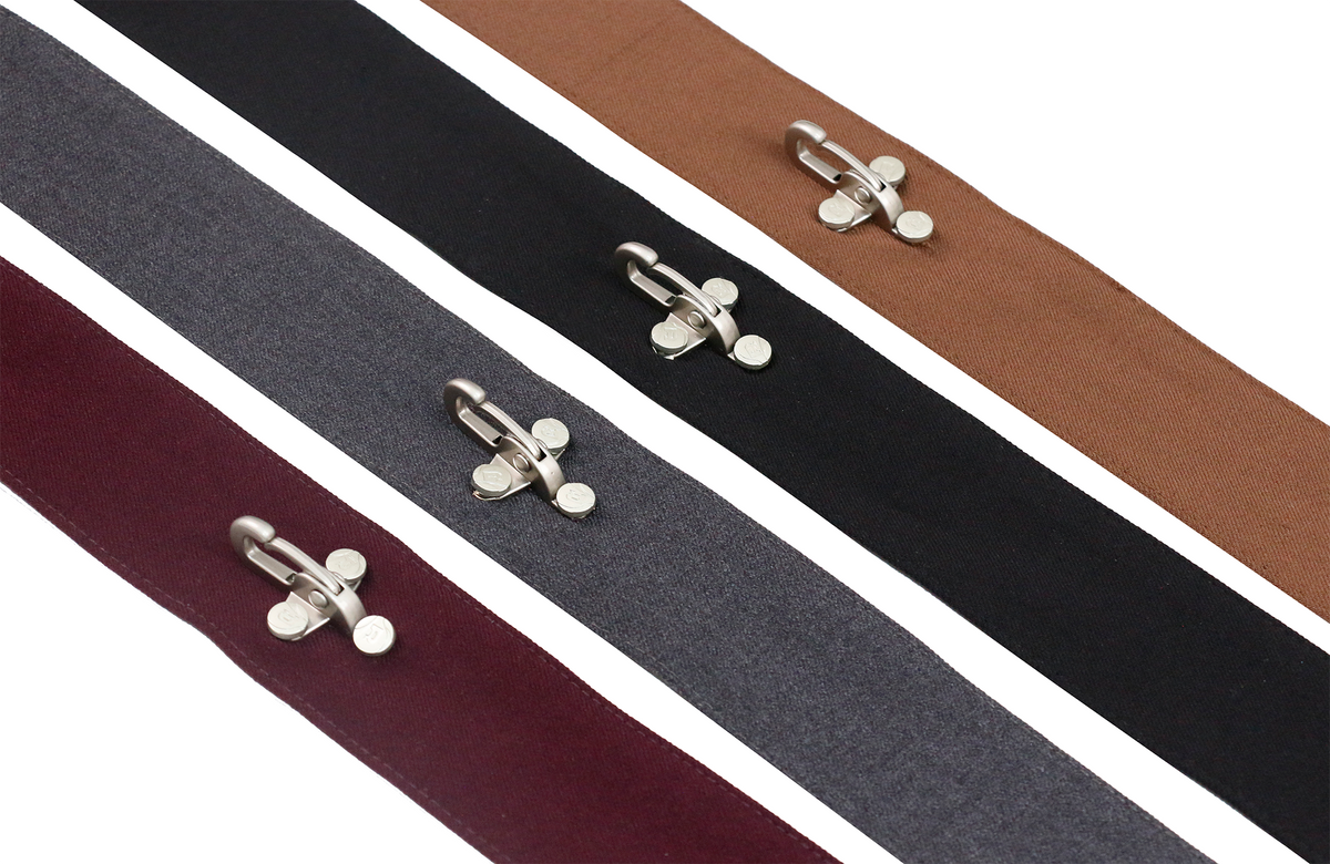 RELABEL Pleated Wide-Leg Elasticated Belt Trousers
