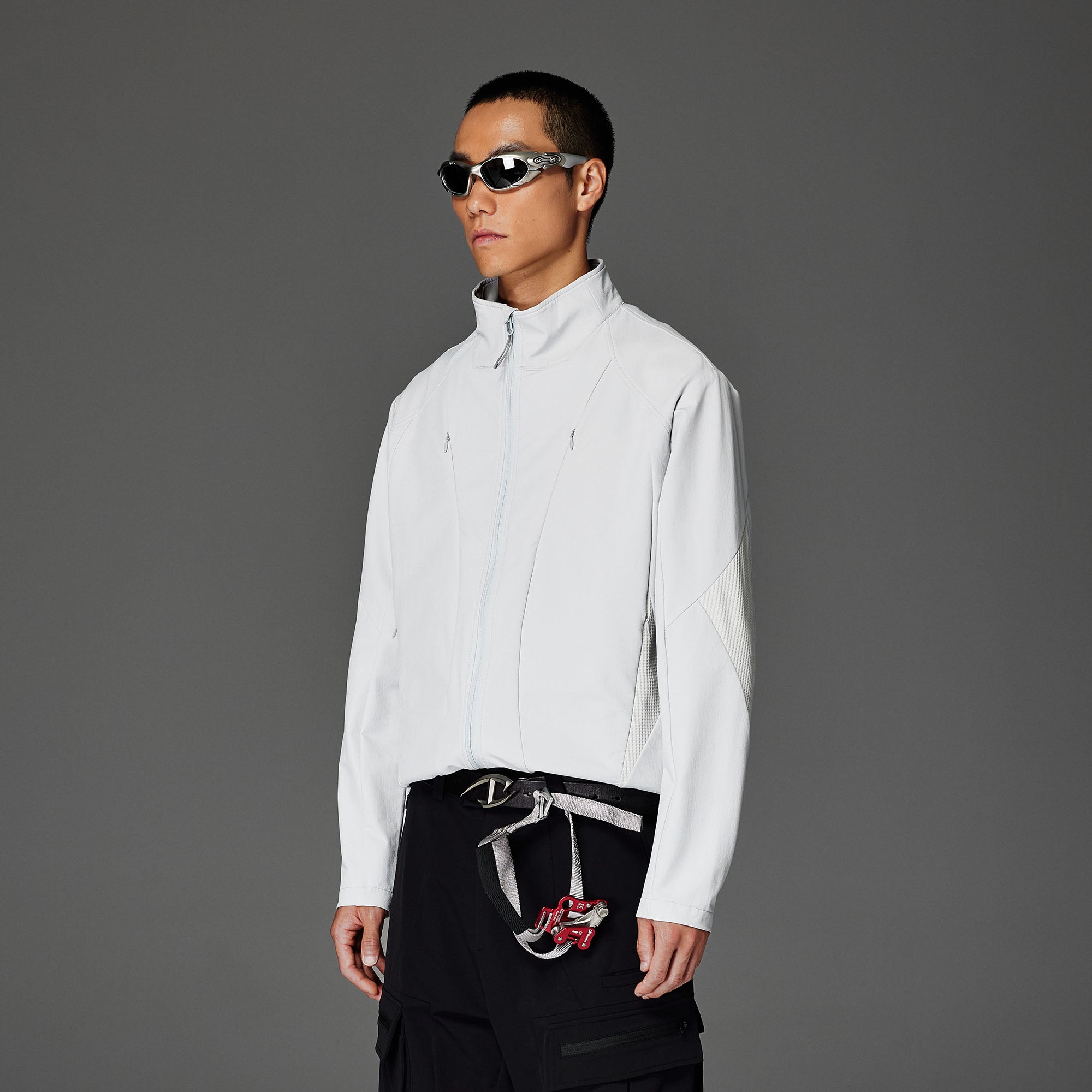 CATSSTAC Essential Panel Softshell Jacket, premium urban and streetwear designers apparel on PROJECTISR.com, CATSSTAC
