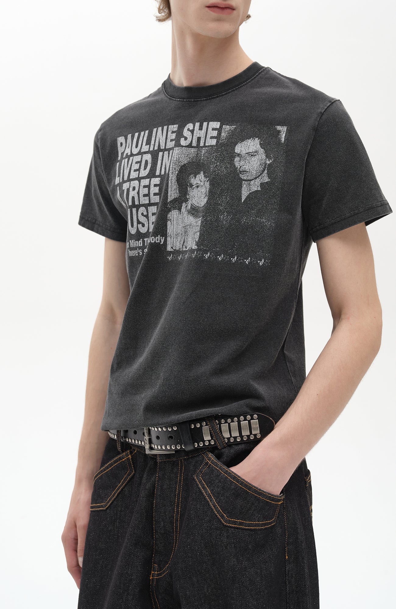SADSOUP Washed Graphic Tee